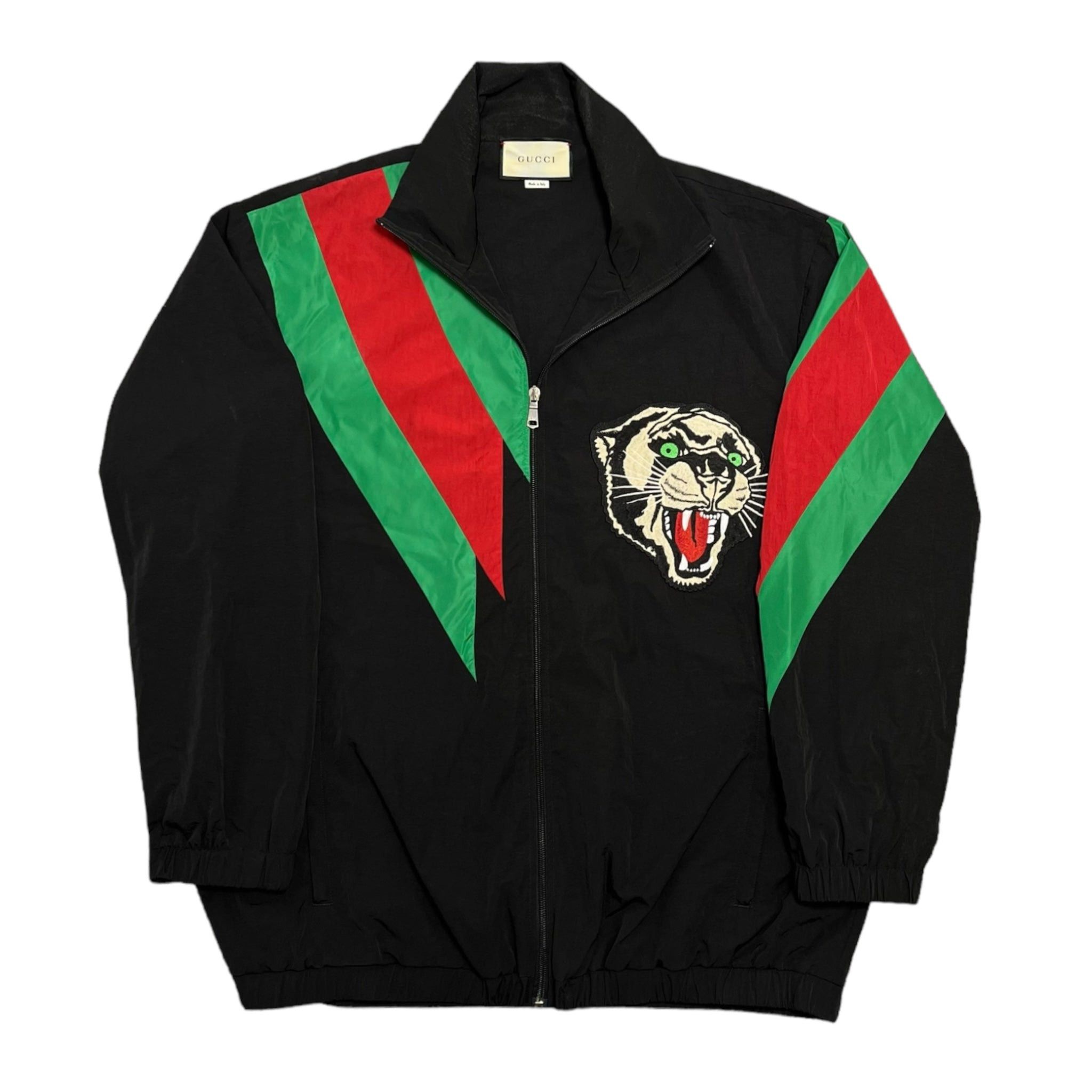 ジャケット・アウター GUCCI Nylon jacket embroidered patch GUCCI Nylon jacket embroidered patch
