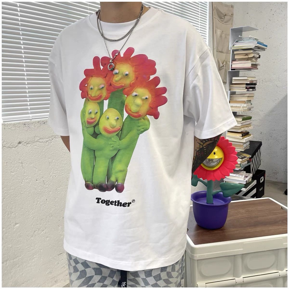 Japanese Brand × Vintage Retro punk shirt Size US L / EU 52-54 / 3 - 4 Thumbnail