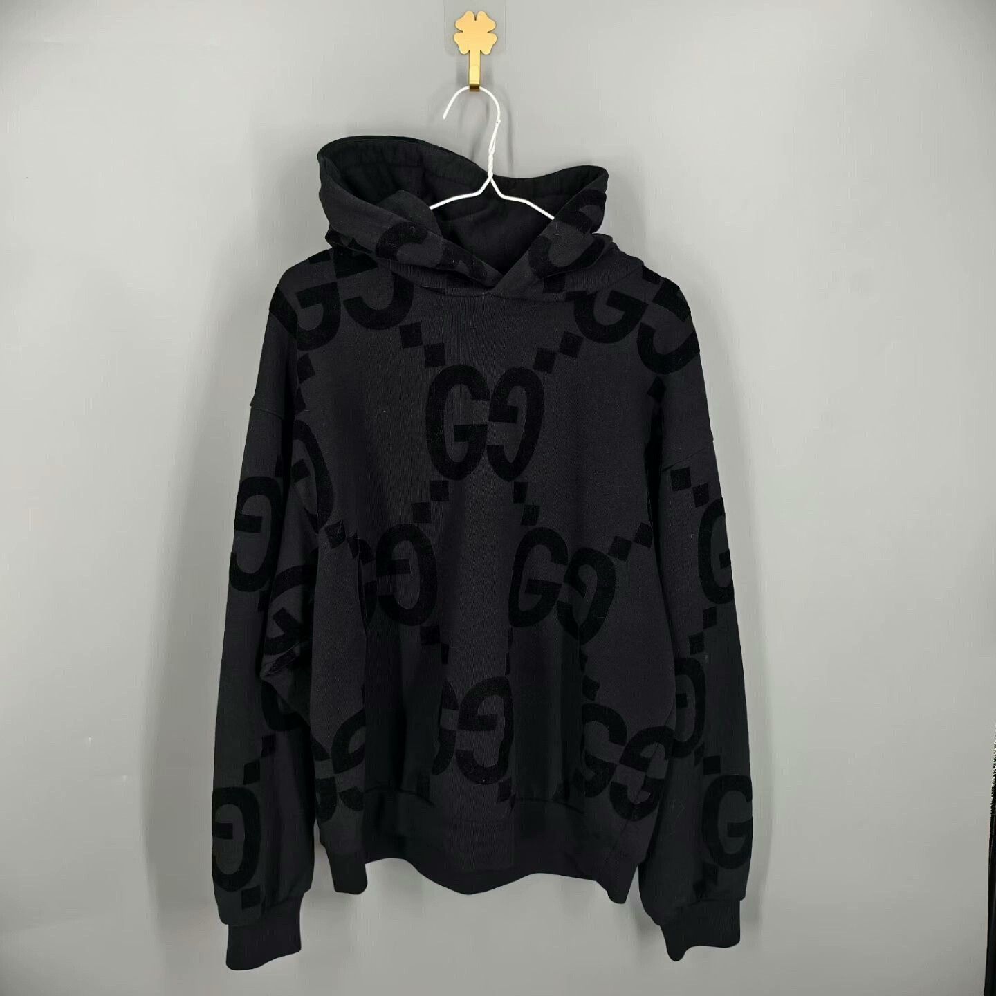 Gucci gucci logo print sweatshirt for men Size US XL / EU 56 / 4 - 1 Thumbnail