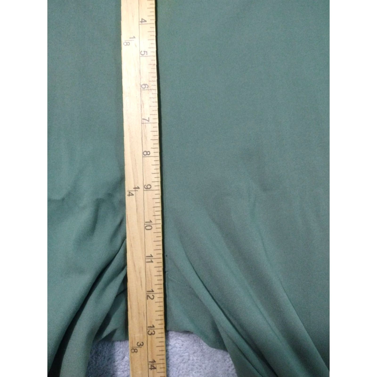 Nanette Lepore Nanette Lepore Pants Womens Medium Green Cargo Jogger Drawstring Elastic Waist Pockets Stretch Size 32" / US 10 / IT 46 - 4 Thumbnail