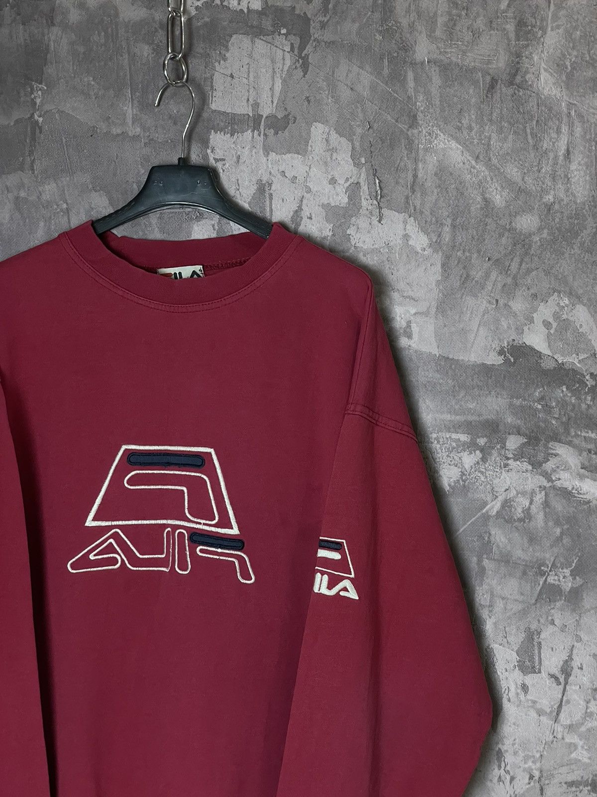 Fila × Vintage 🧨 90’S FILA VINTAGE BIG LOGO BOXY OVERSIZED RETRO SWEATSHIRT Size US L / EU 52-54 / 3 - 3 Thumbnail