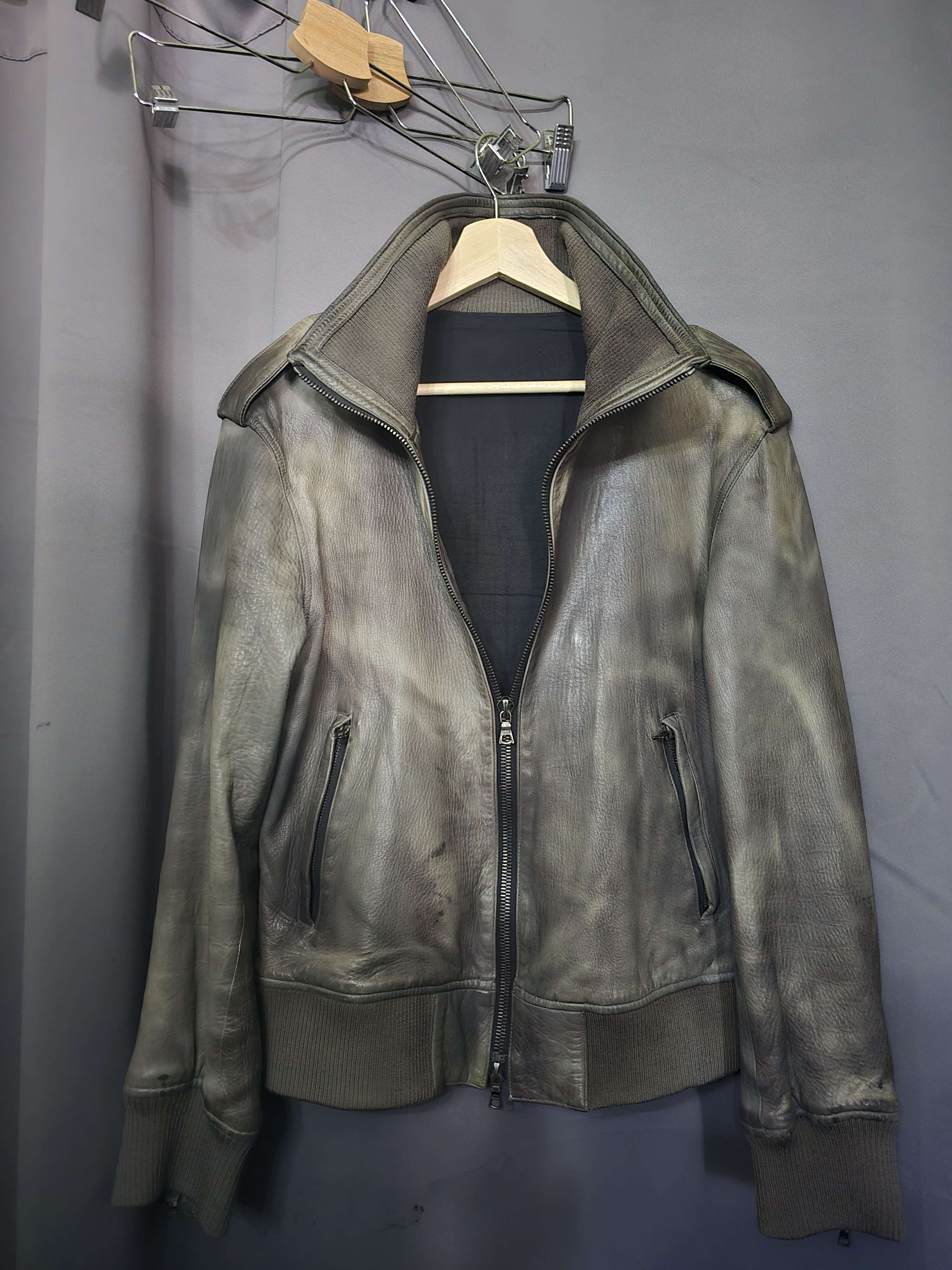 Isamu Katayama Backlash Isamu Katayama Backlash DEER LEATHER JACKET Military RARE Size US M / EU 48-50 / 2 - 2 Thumbnail