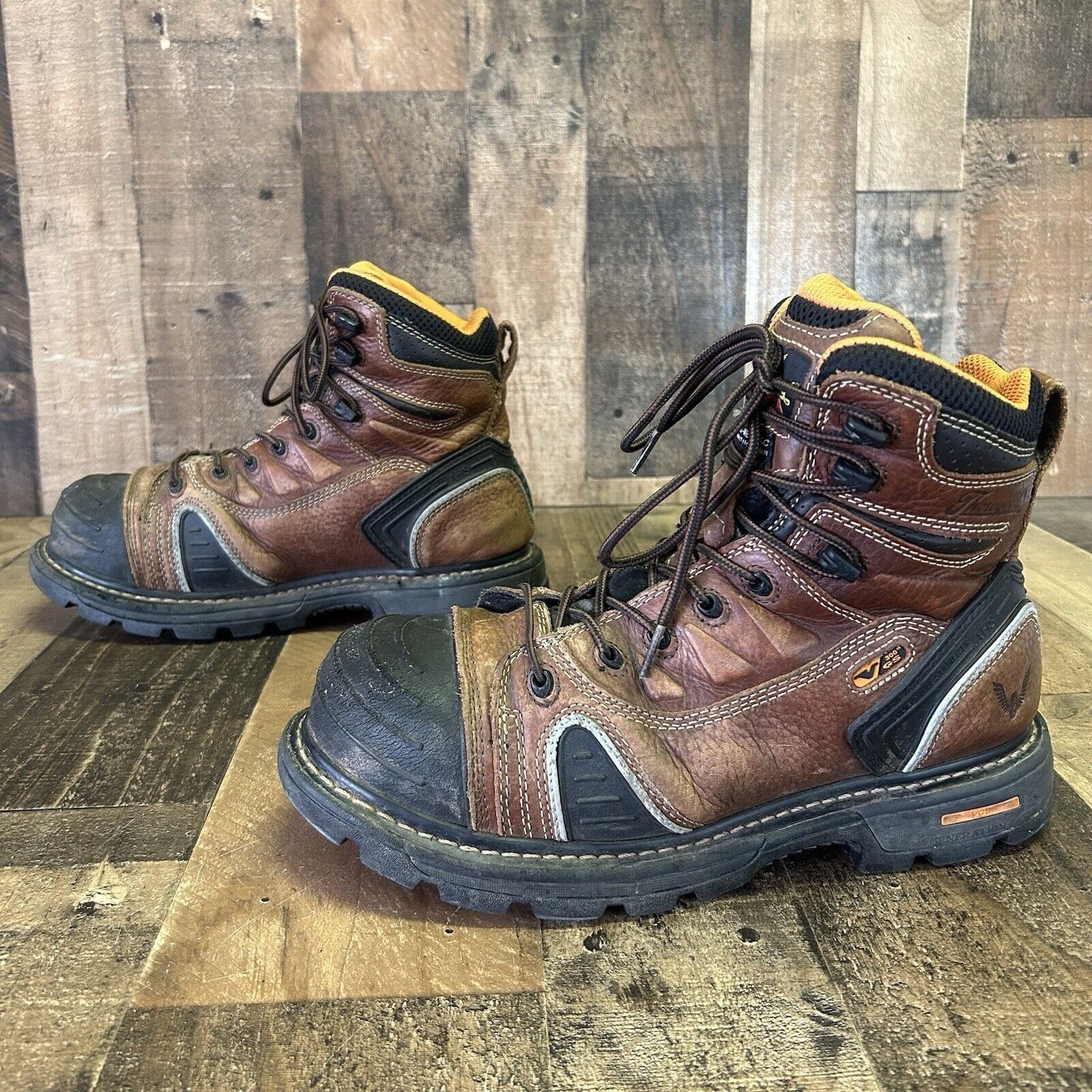 Thorogood Thorogood 804-4445 Composite EH Safety Toe Boots Mens 10 W Size US 10 / EU 43 - 10 Thumbnail