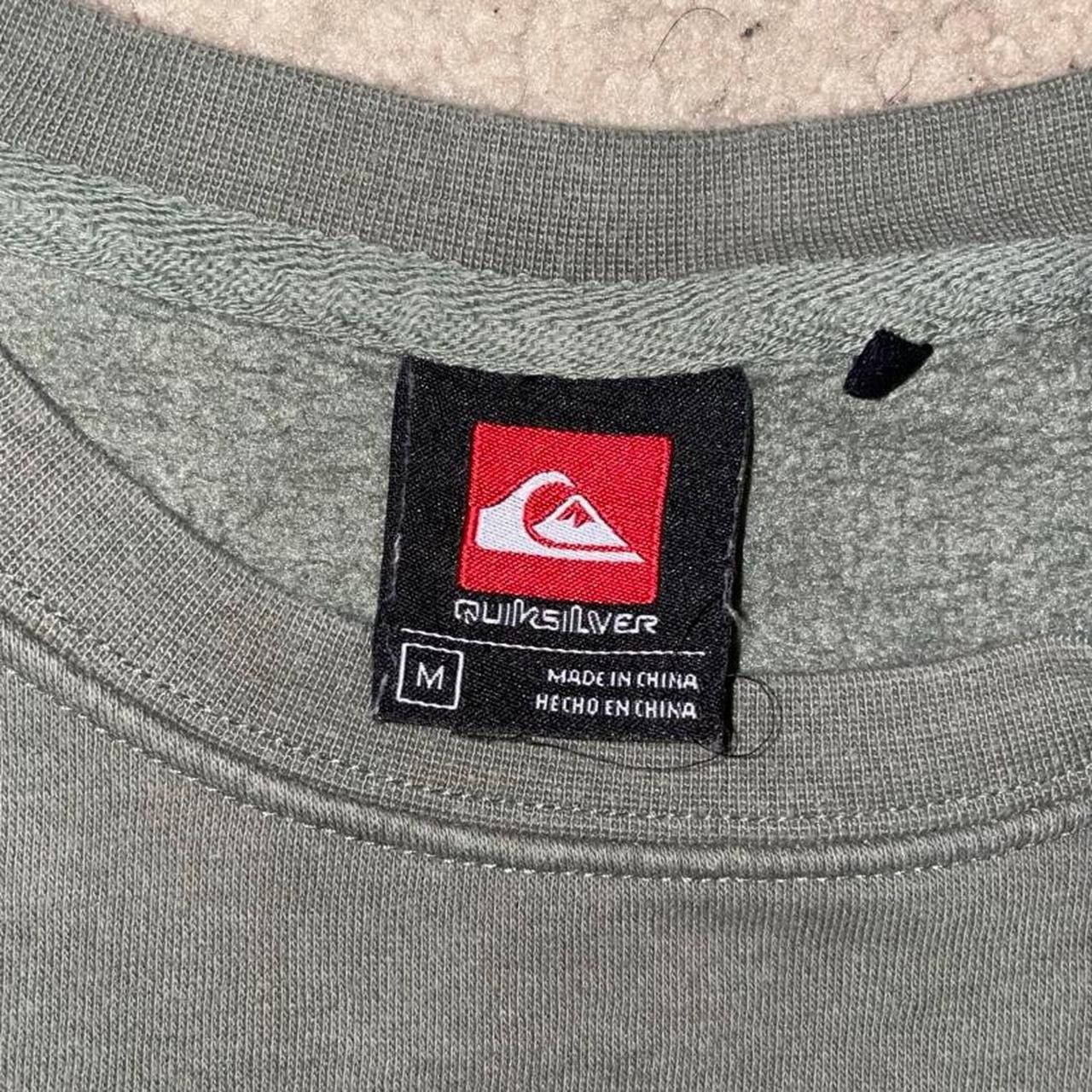 Quiksilver Vintage 90s Quiksilver Icon logo crewneck sweatshirt Size US M / EU 48-50 / 2 - 5 Thumbnail