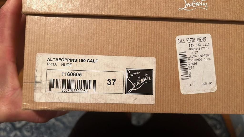 Christian Louboutin Christian Louboutin Heels Size US 7.5 / IT 37.5 - 6 Thumbnail