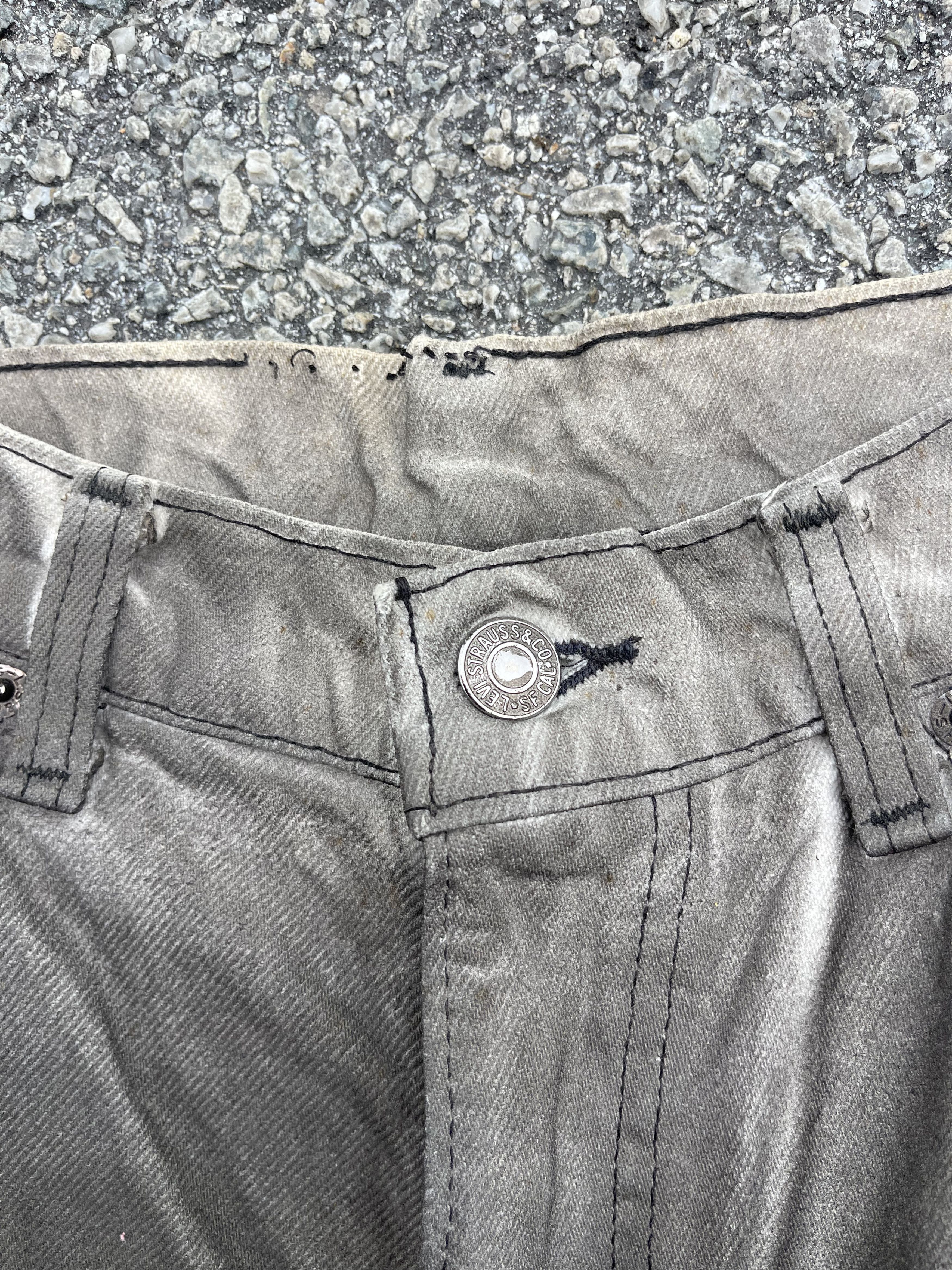 Levi's Vintage Levis Silver Sulfur “self half perfect” Size US 30 / EU 46 - 12 Thumbnail