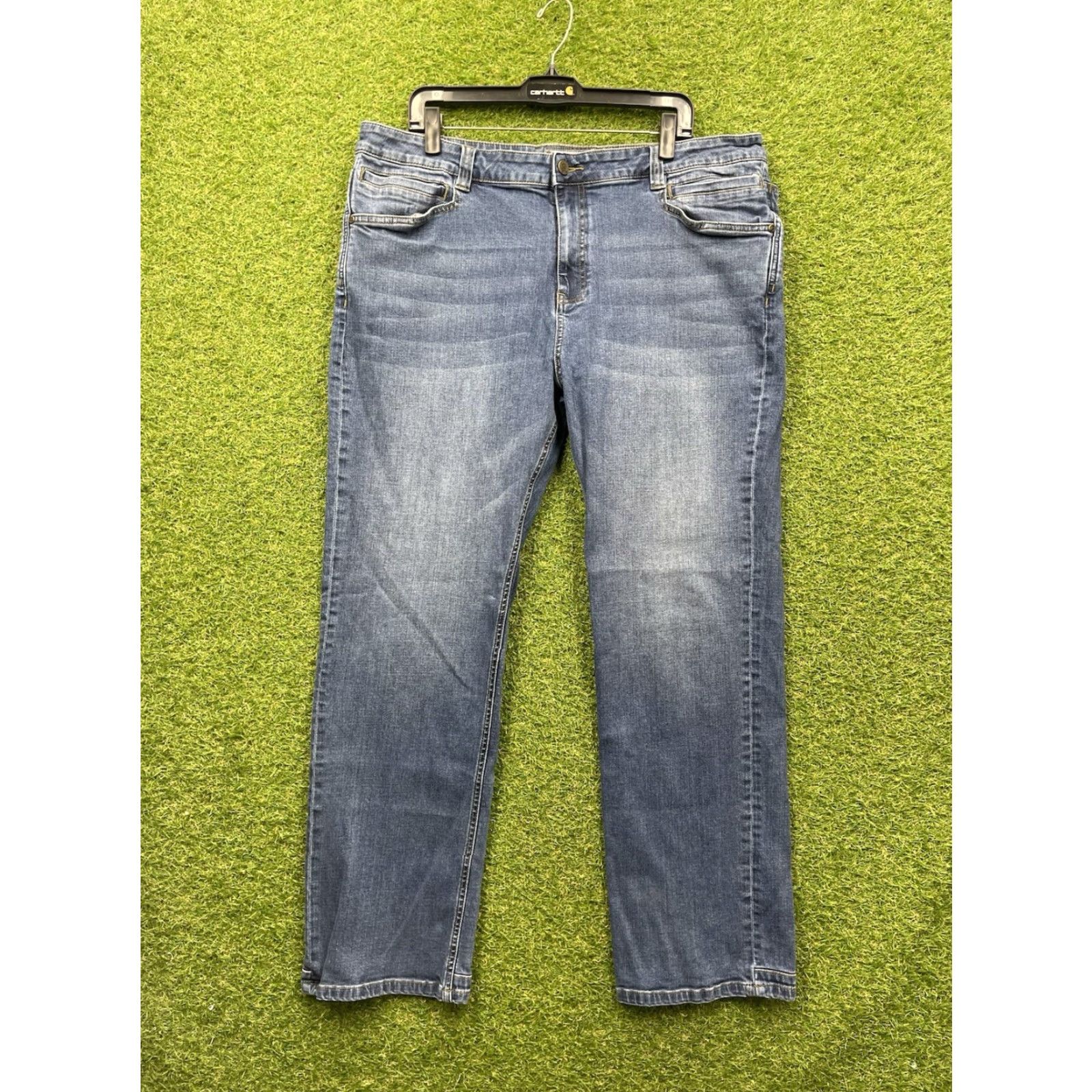 Denime LAPG Terrain Flex Jeans Mens 40x32 Slim Straight Denim Dark Blue Jeans Men Slim 5-Pocket LAPG Terrain Flex Size US 40 / EU 56 - 2 Thumbnail