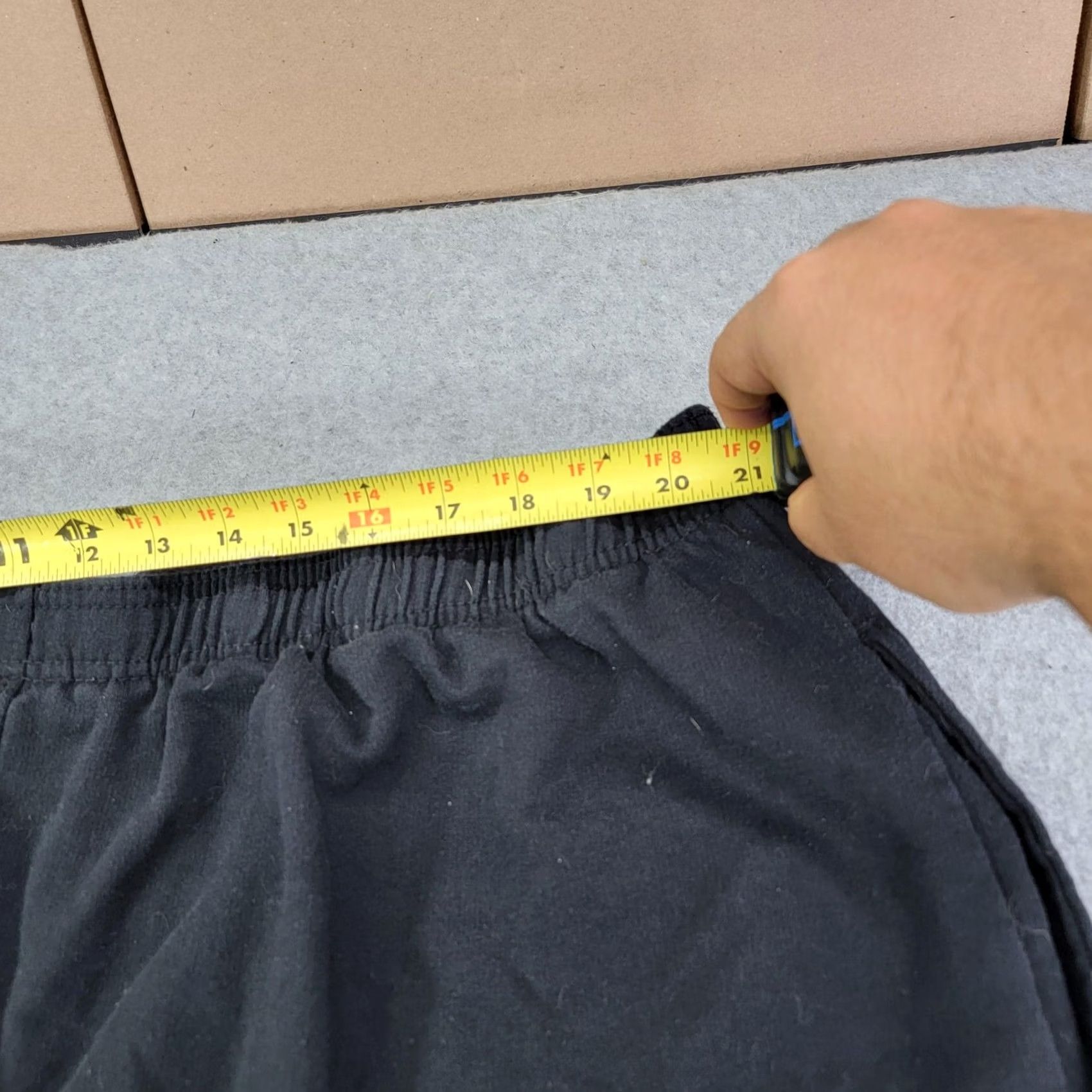 Champion Champion Sweatpants Mens 4XL Black French Terry Joggers Elastic Waist Pockets Size US 39 - 6 Thumbnail