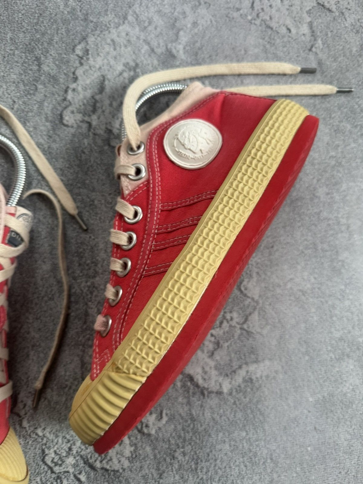 Diesel Diesel US8.5/EUR39 YUK Anniversary hi top sneakers shoes Size US 8.5 / IT 38.5 - 6 Thumbnail