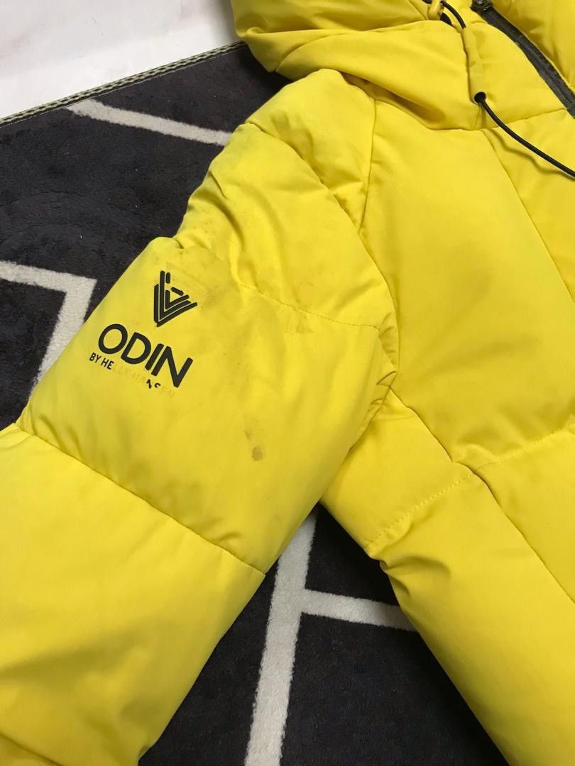 Helly Hansen × Vintage STEAL💥Helly Hansen Duck Down Yellow Puffer Jacket Size US M / EU 48-50 / 2 - 7 Thumbnail