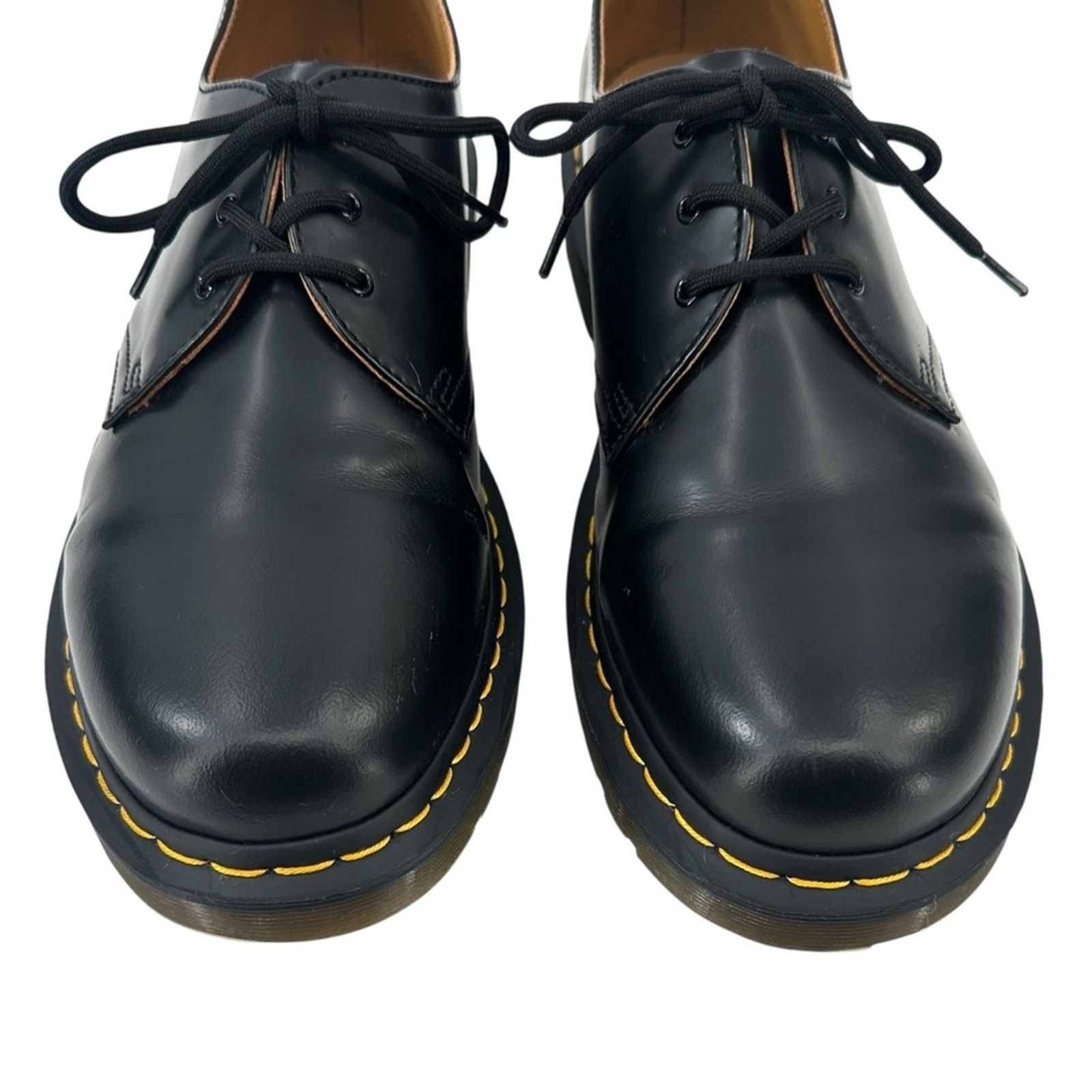 Dr. Martens 1461 Black Smooth Leather Classic Derby Oxford Shoes Size US 11 / EU 44 - 5 Thumbnail