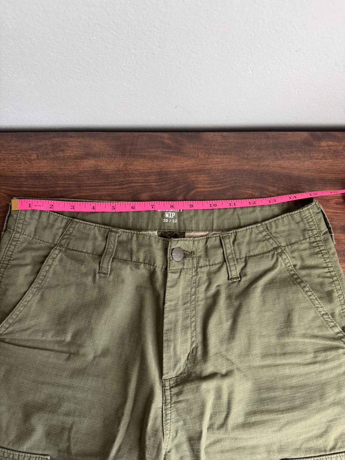 Carhartt Wip Carhartt WIP Green Cargos Size US 30 / EU 46 - 3 Thumbnail