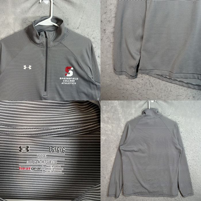 Under Armour Under Armour Compression T Shirt Mens M Medium Gray Fitted  Stretch Coolswitch