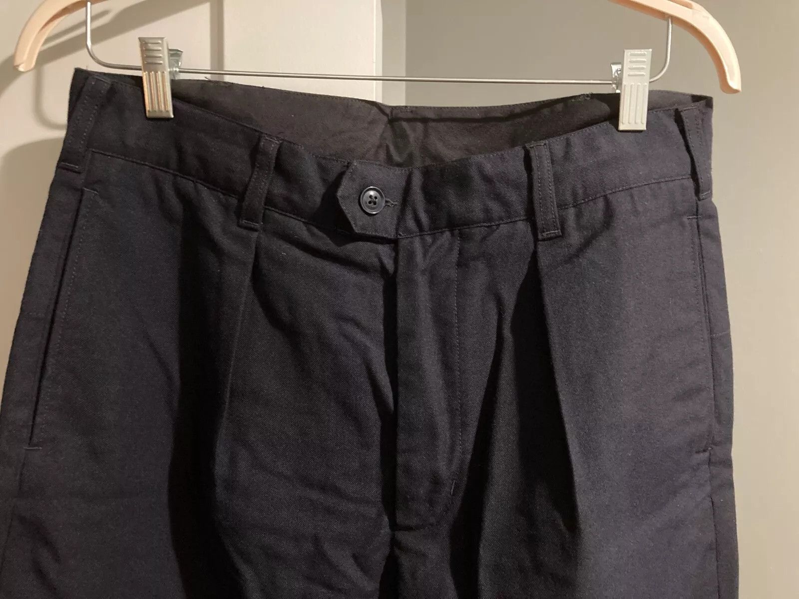 Engineered Garments Serge Wool Carlyle Pants Size US 32 / EU 48 - 2 Thumbnail