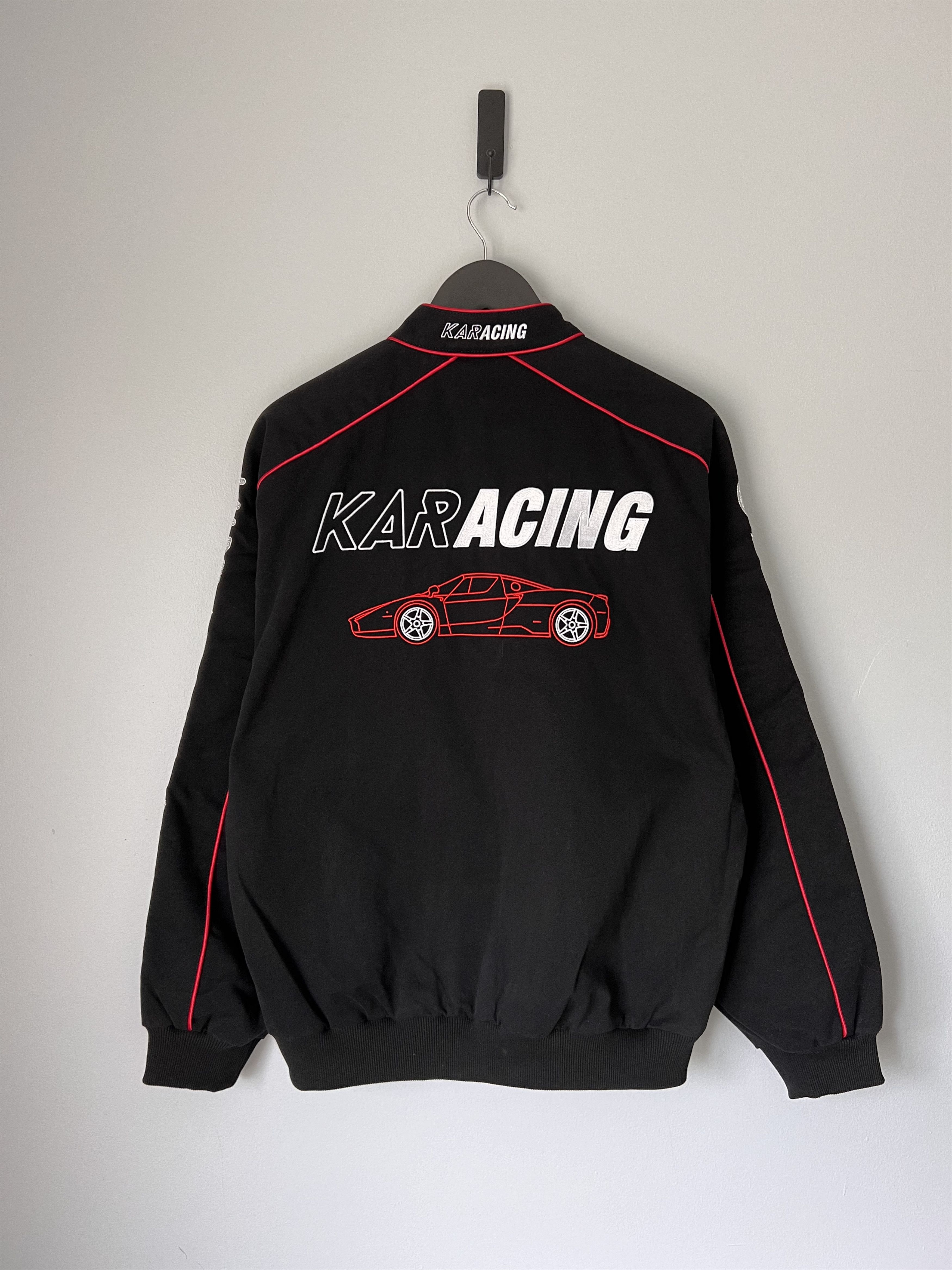 Kar KAR L'ART Red Enzo Karacing Racing Jacket in Black Size US L / EU 52-54 / 3 - 6 Thumbnail