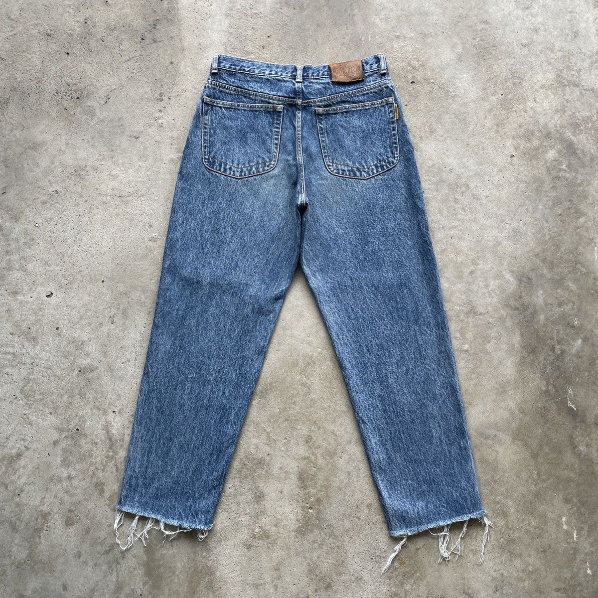 Edwin 90s Vintage Edwin Released Hem Distressed Jeans Pants Denim Size US 30 / EU 46 - 13 Thumbnail