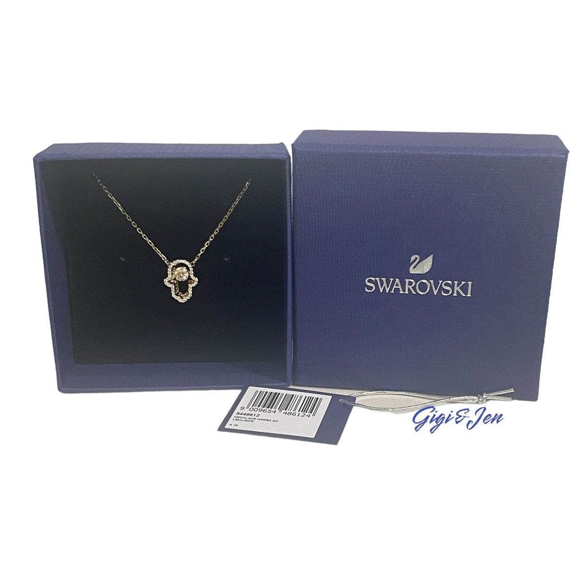 Swarovski Swarovski Luckily Hamsa hand Pendant Necklace n. Size ONE SIZE - 1 Thumbnail