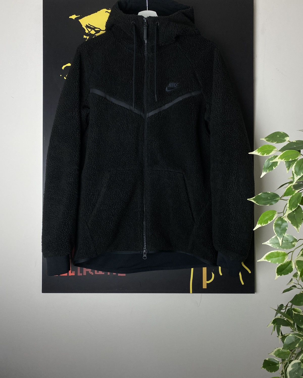 Nike Nike Tech Fleece Sherpa FullZip Windrunner Hoodie Drill UK Grailed