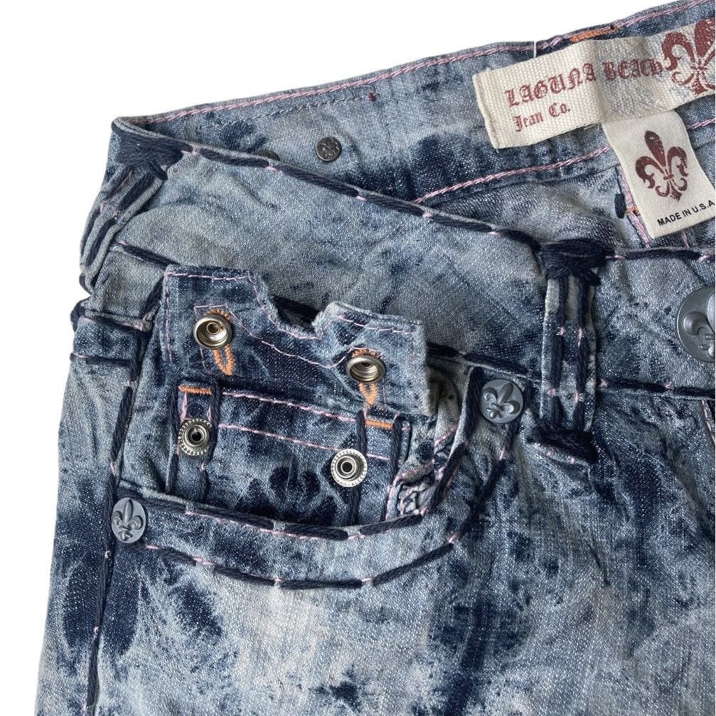 Vintage Laguna Beach Jeans Vintage Distressed Denim Size 30" / US 8 / IT 44 - 5 Thumbnail