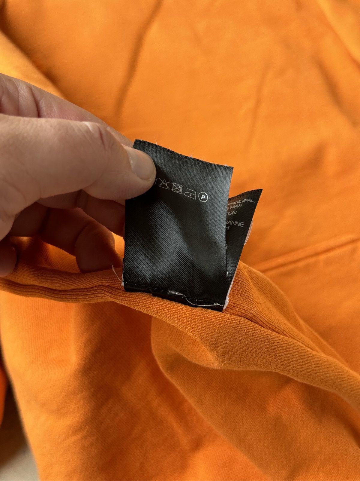 Vetements *RARE* GVASALIA VETEMENTS INSIDE OUR REVERSE HOODIE ORANGE Size US S / EU 44-46 / 1 - 7 Thumbnail