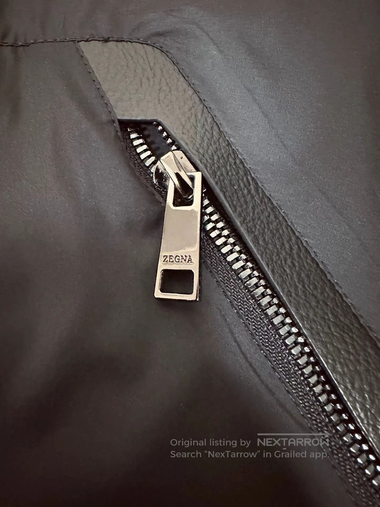 Ermenegildo Zegna Zegna Black Casual Jacket. Size US XL / EU 56 / 4 - 4 Thumbnail