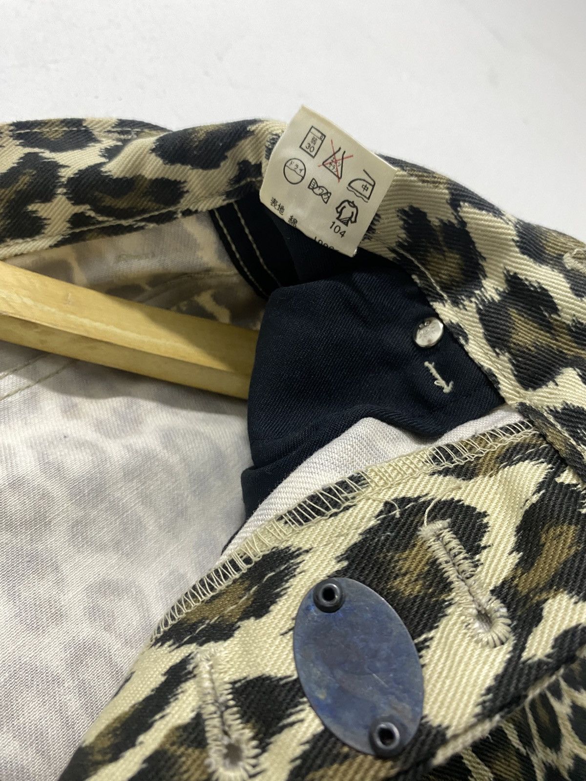 Jean Paul Gaultier Junior Gaultier Leopard Jeans Size US 29 - 11 Thumbnail