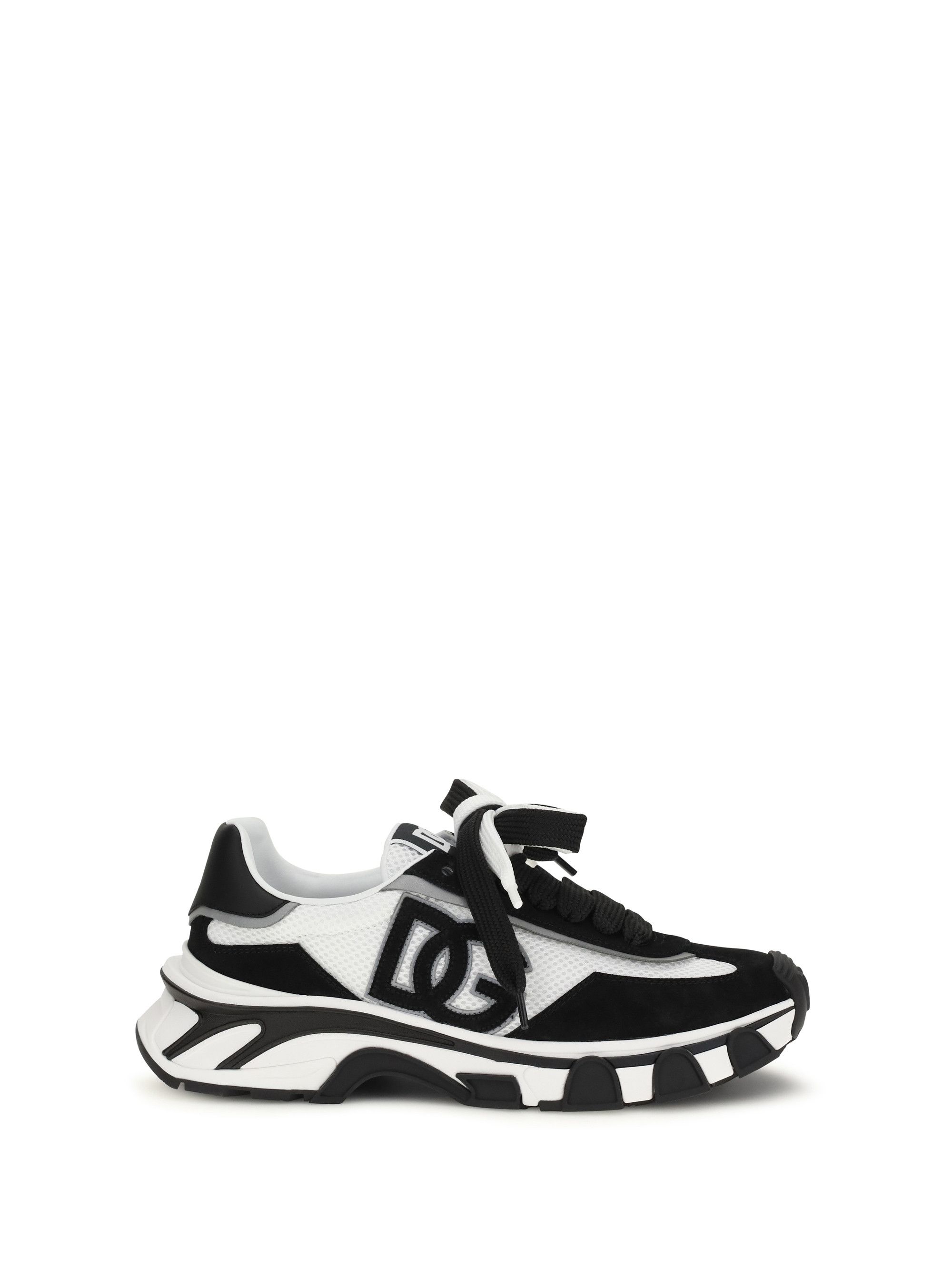 Dolce & Gabbana Leather and mesh Sneakers Size US 8 / EU 41 - 1 Thumbnail
