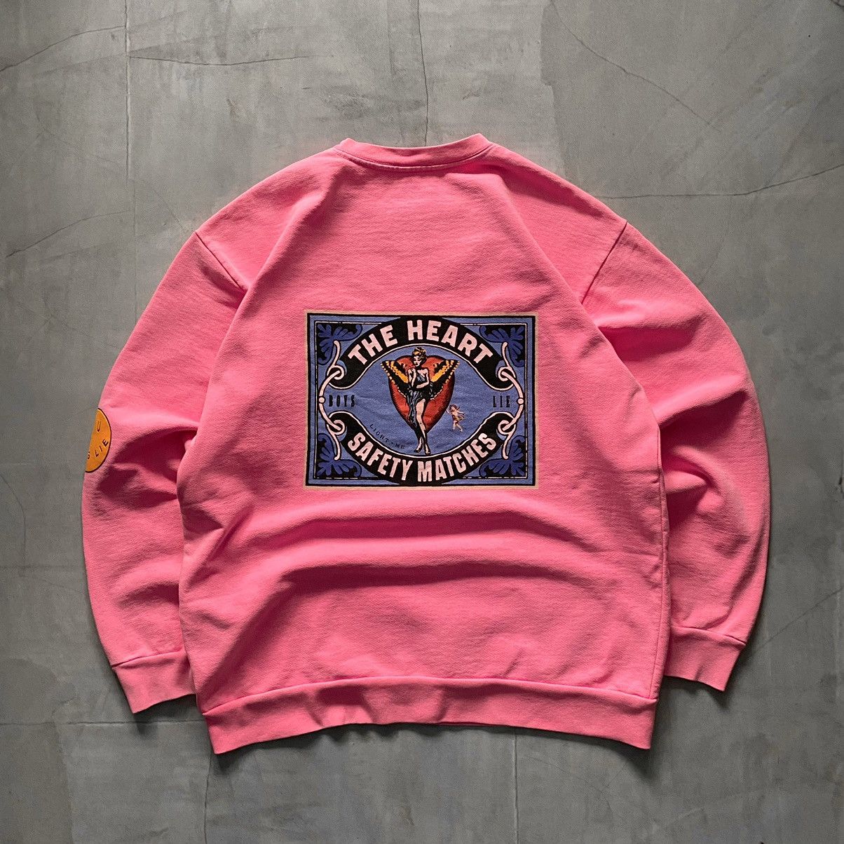 Boys Lie × Designer Boys Lie Perfect Match Neon CPFM Style Oversize Sweatshirt Size XL / US 12-14 / IT 48-50 - 5 Thumbnail
