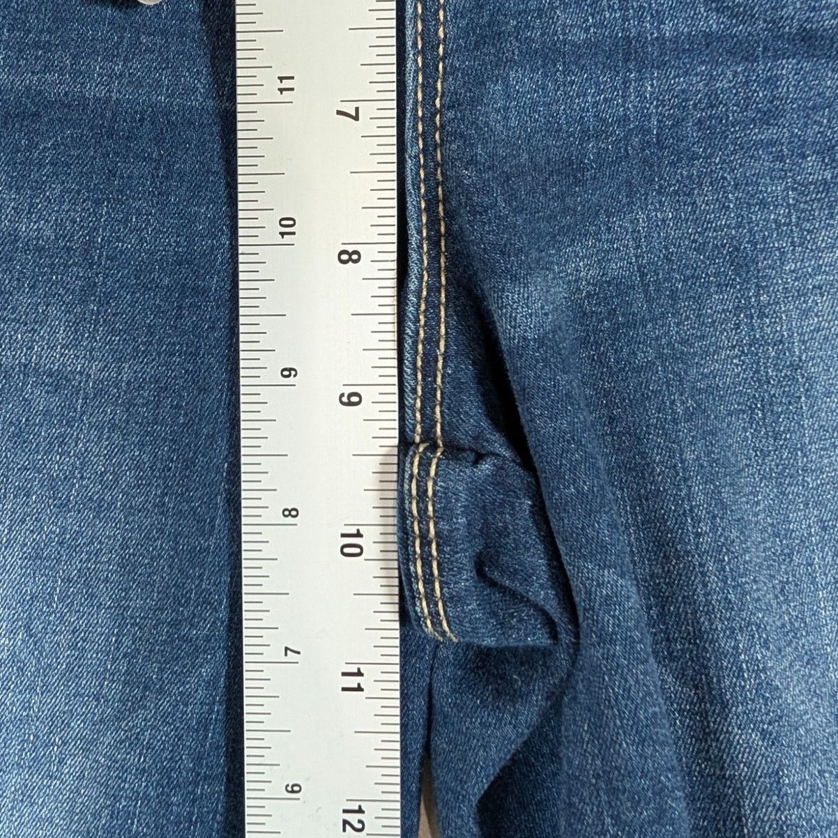 Unknown London Knox Rose Embroidered Floral Jeans Women’s Size 12 USED Size 34" / US 12 / IT 48 - 8 Thumbnail
