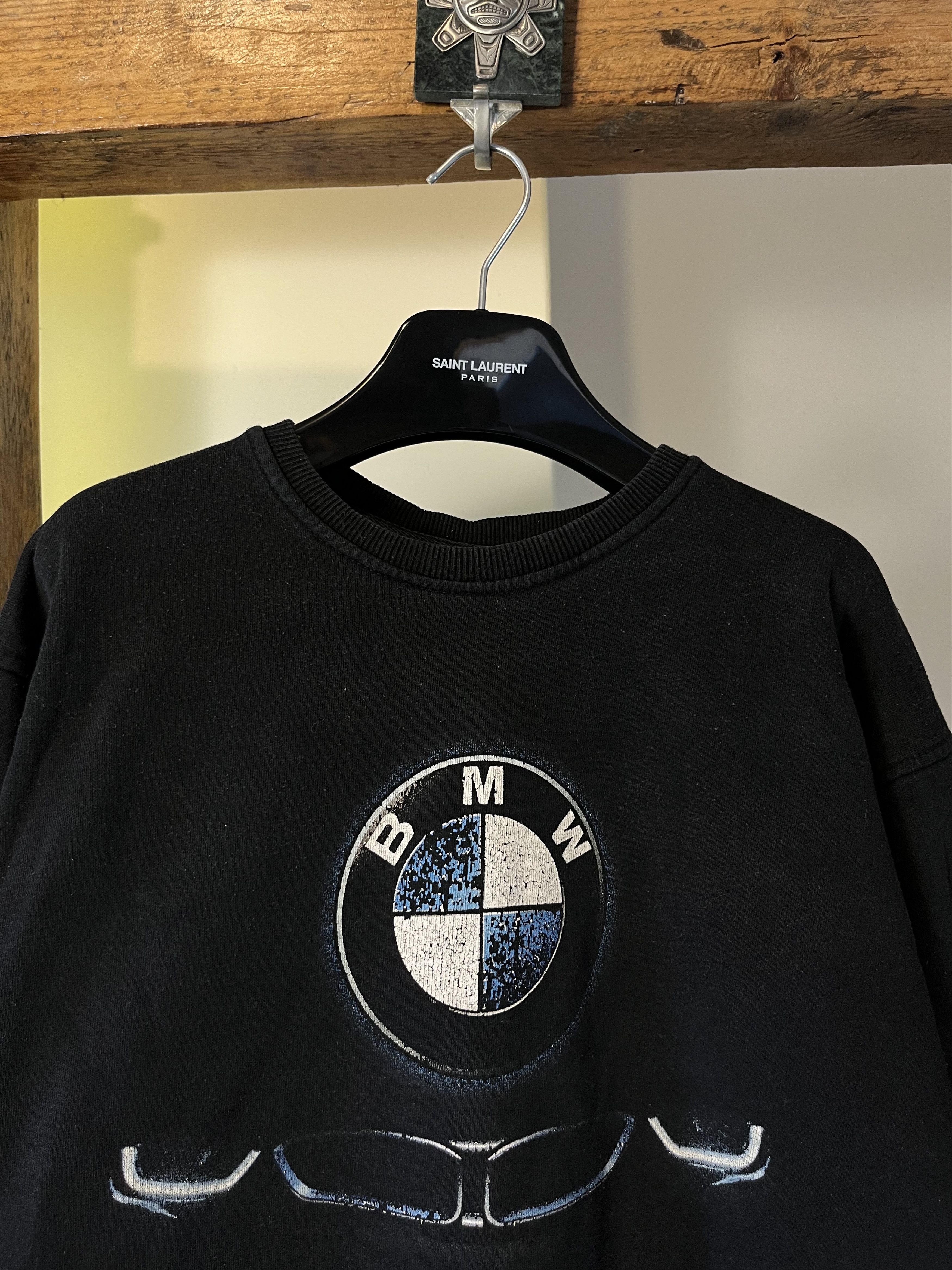 BMW Vintage 90s BMW Motor Car Racing Crewneck Sweatshirt y2k Size US L / EU 52-54 / 3 - 3 Thumbnail