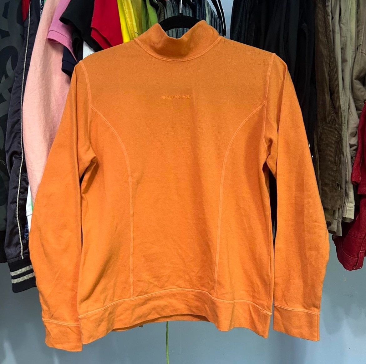 Balenciaga Balenciaga Paris 2000's High Neck Athletic Top Size US S / EU 44-46 / 1 - 1 Thumbnail