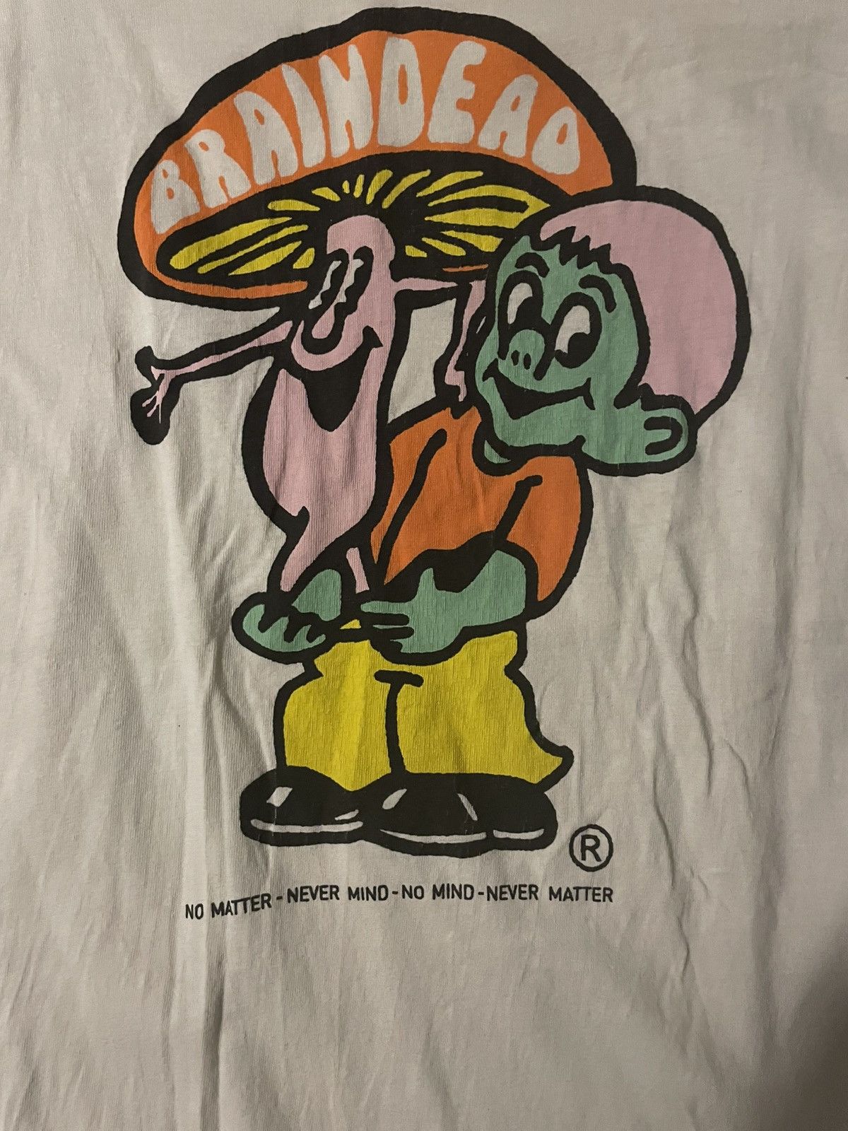 Brain Dead Rare Brain Dead Nevermind T-Shirt Size Large Size US L / EU 52-54 / 3 - 2 Thumbnail