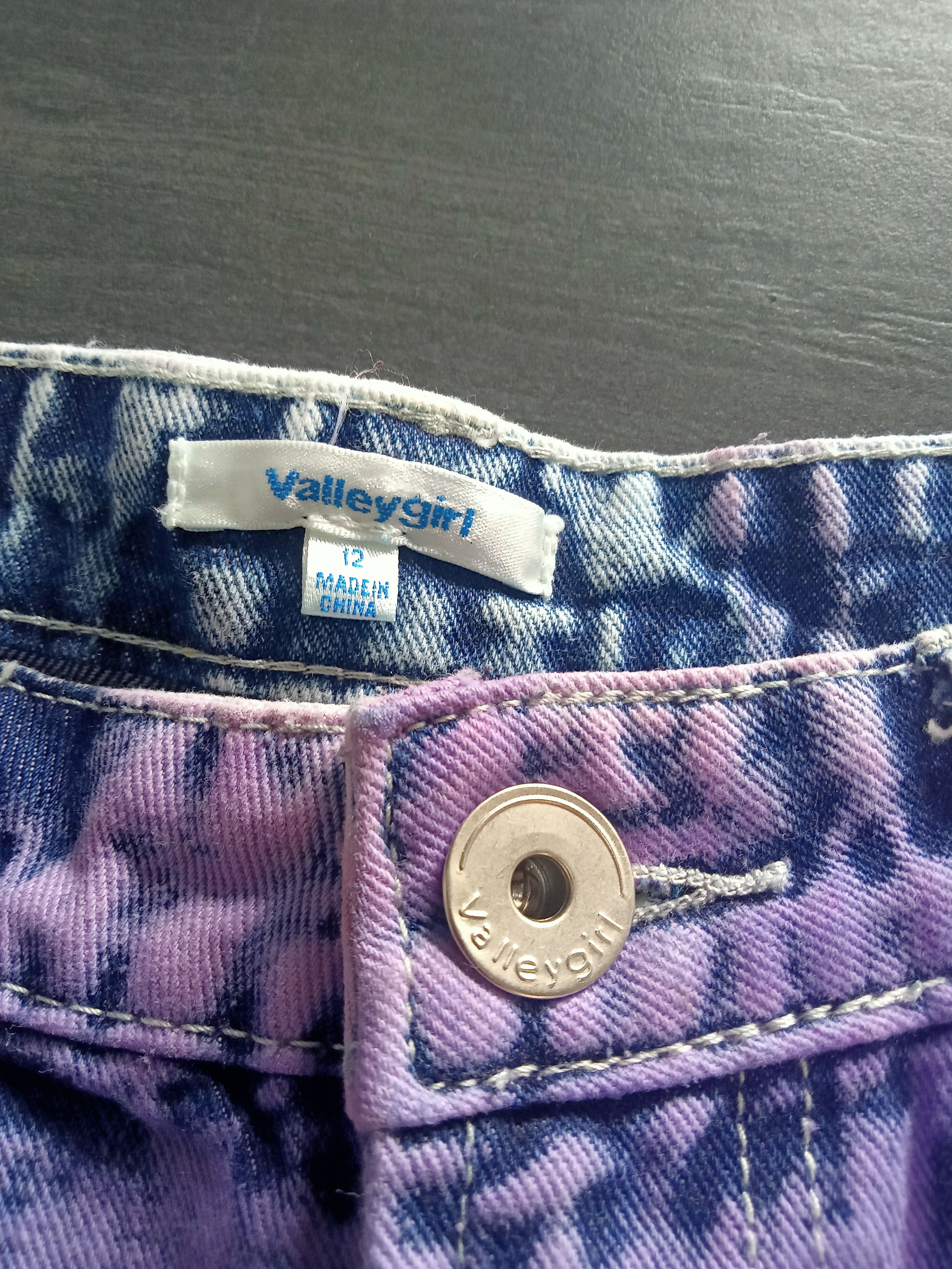Japanese Brand Japanese Studbutton Tie Dye Short Denim size 30 Size 30" / US 8 / IT 44 - 7 Thumbnail