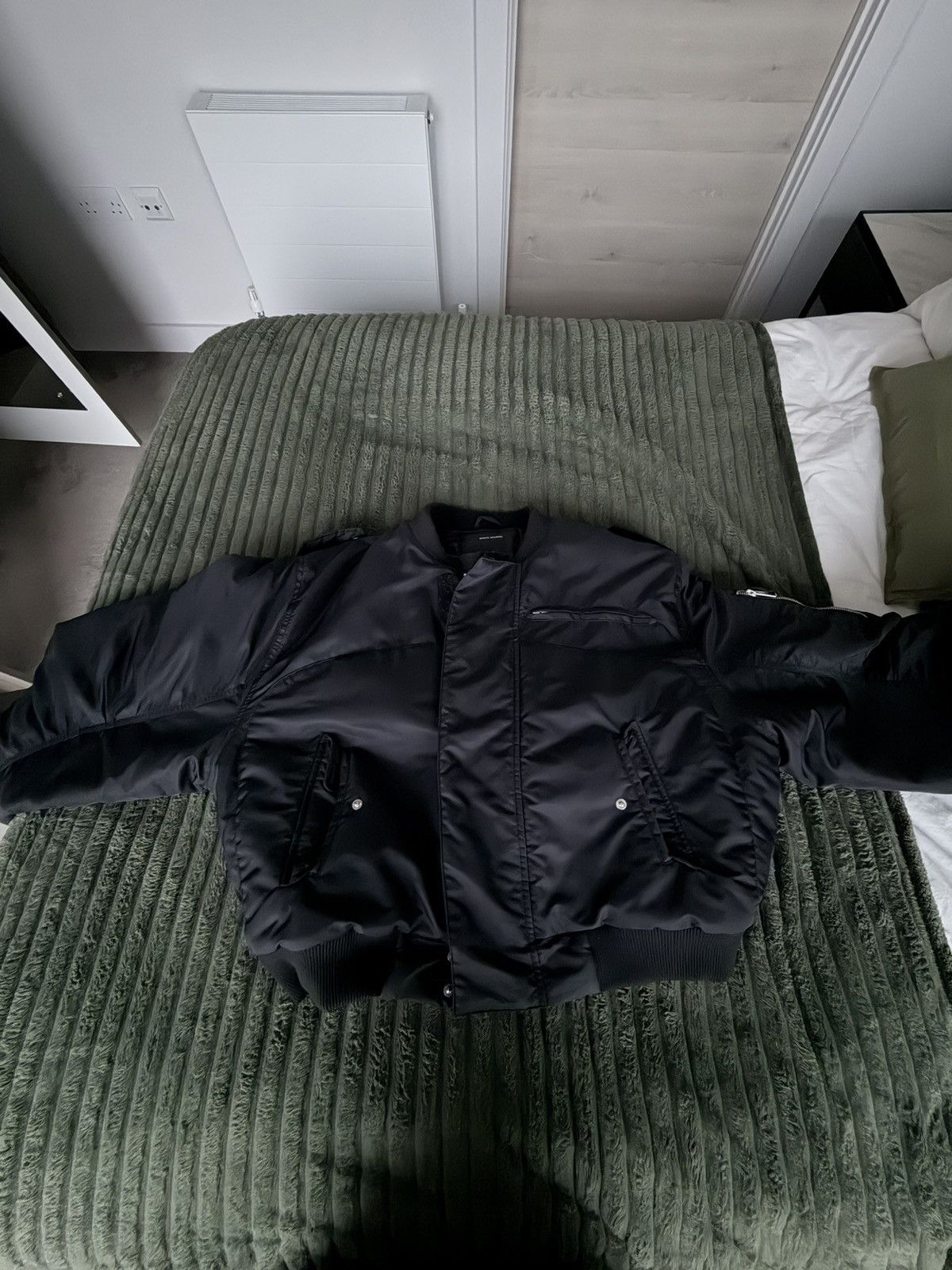 Entire Studios ENTIRE STUDIOS A-2 BOMBER BLACK Size US L / EU 52-54 / 3 - 3 Thumbnail