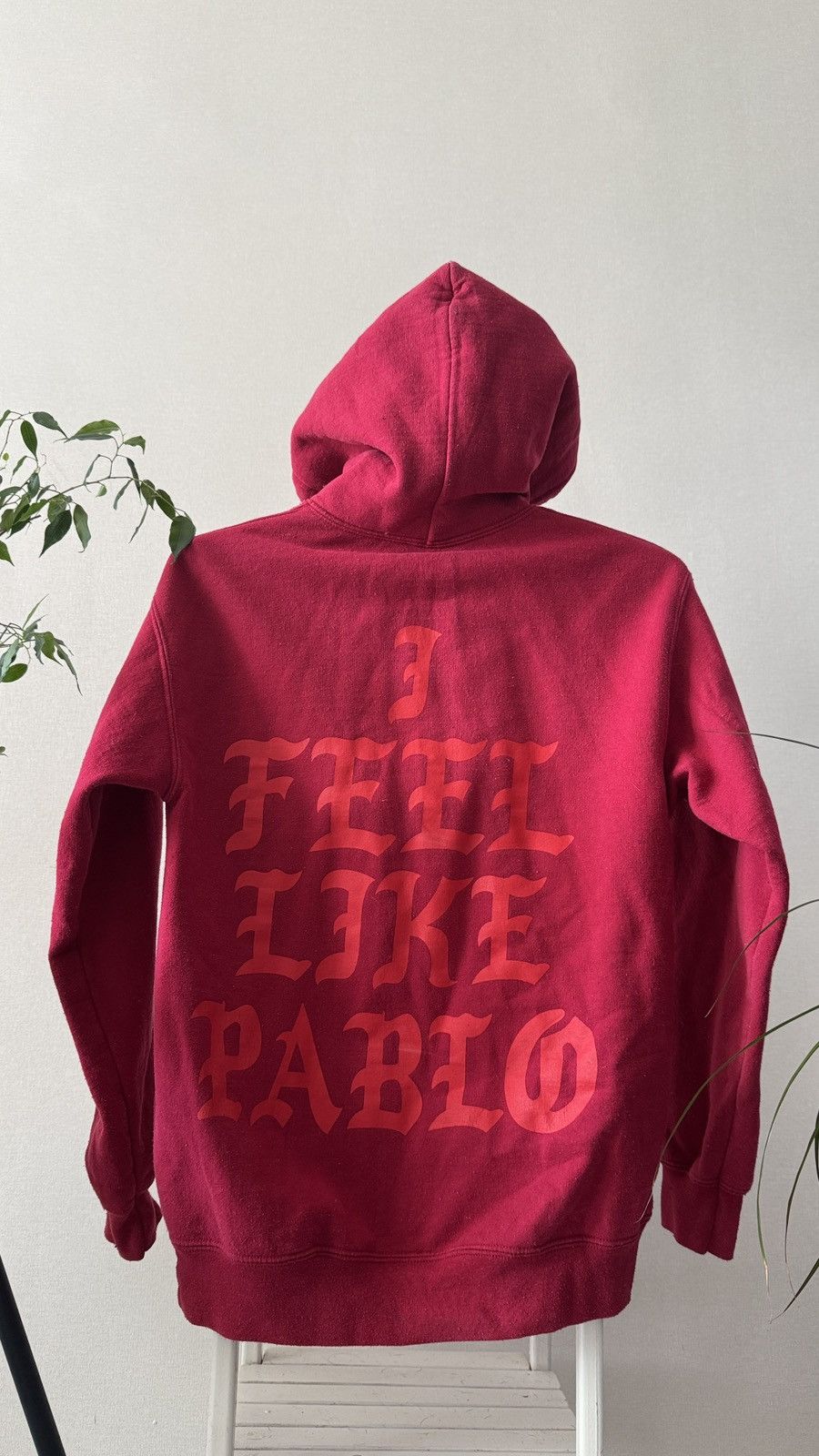 Gildan I Feel Like Pablo Faded Logo Baggy Hoodie Kanye West Size US S / EU 44-46 / 1 - 4 Thumbnail