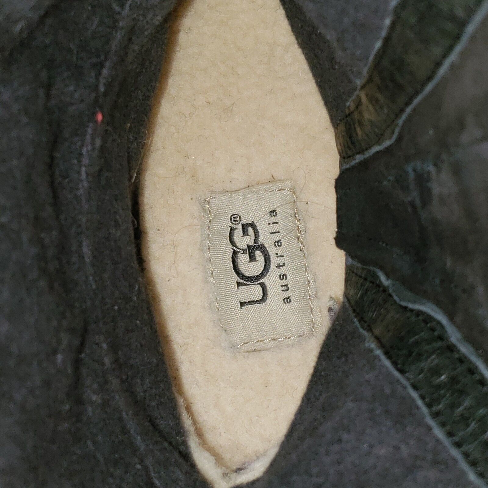 Ugg UGG Silva Moto Boots Black Suede Leather Buckle Australia Wo Size US 7 / IT 37 - 8 Thumbnail