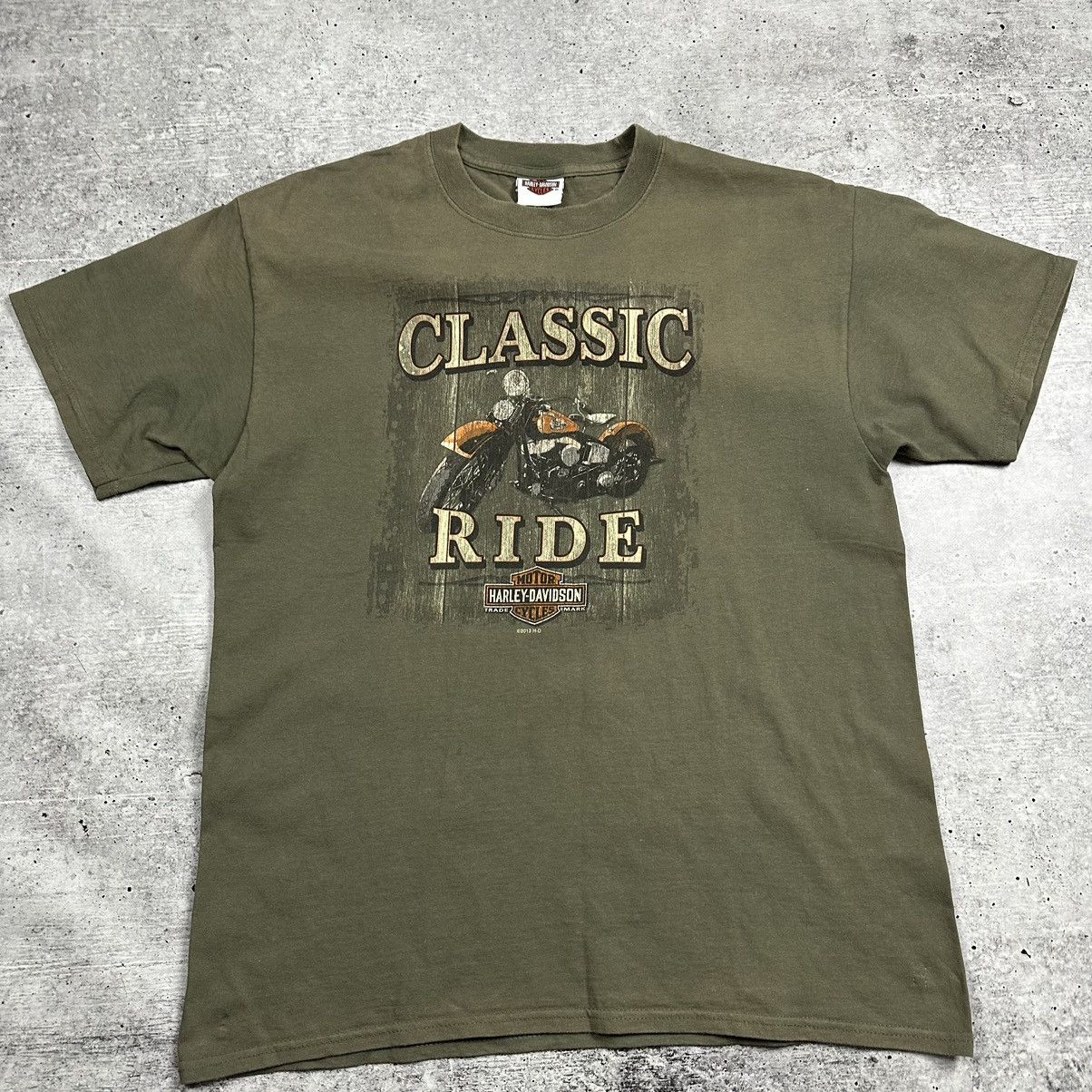 Harley Davidson Harley Davidson T-shirt Green Men’s Size L Size US L / EU 52-54 / 3 - 1 Thumbnail