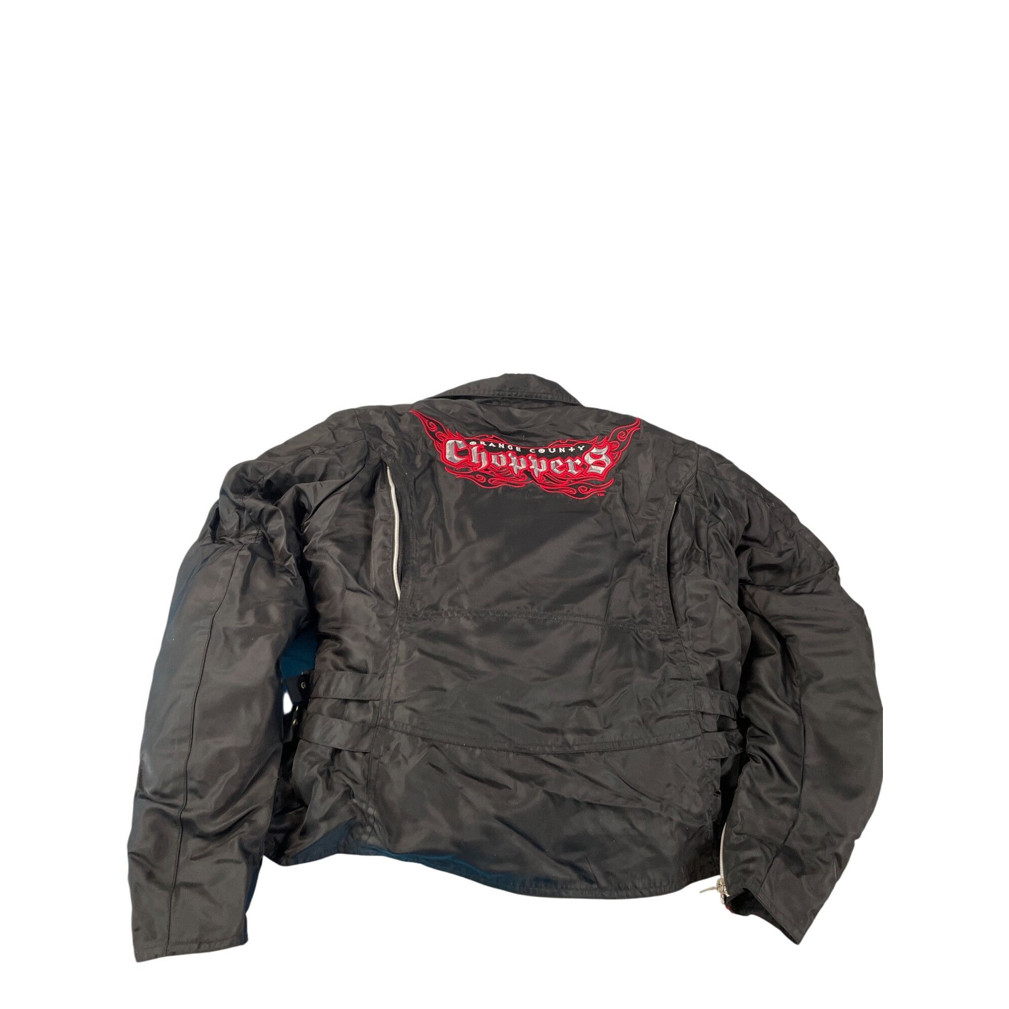 Power Trip Orange County Choppers Womens Black Nylon Motorcy