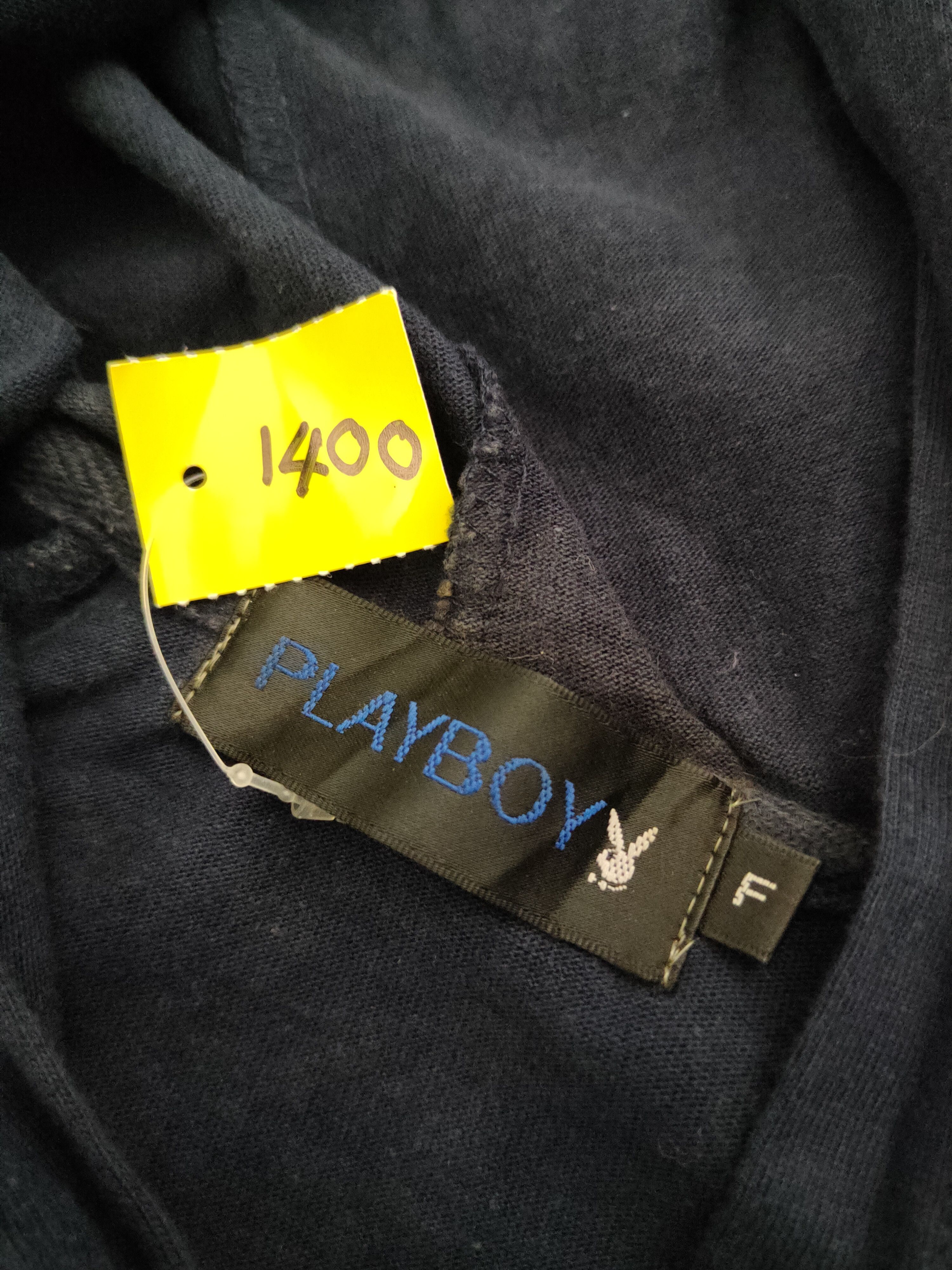 Playboy DL Playboy Navy Hoodie Sweaters #1400 Size M / US 6-8 / IT 42-44 - 14 Thumbnail