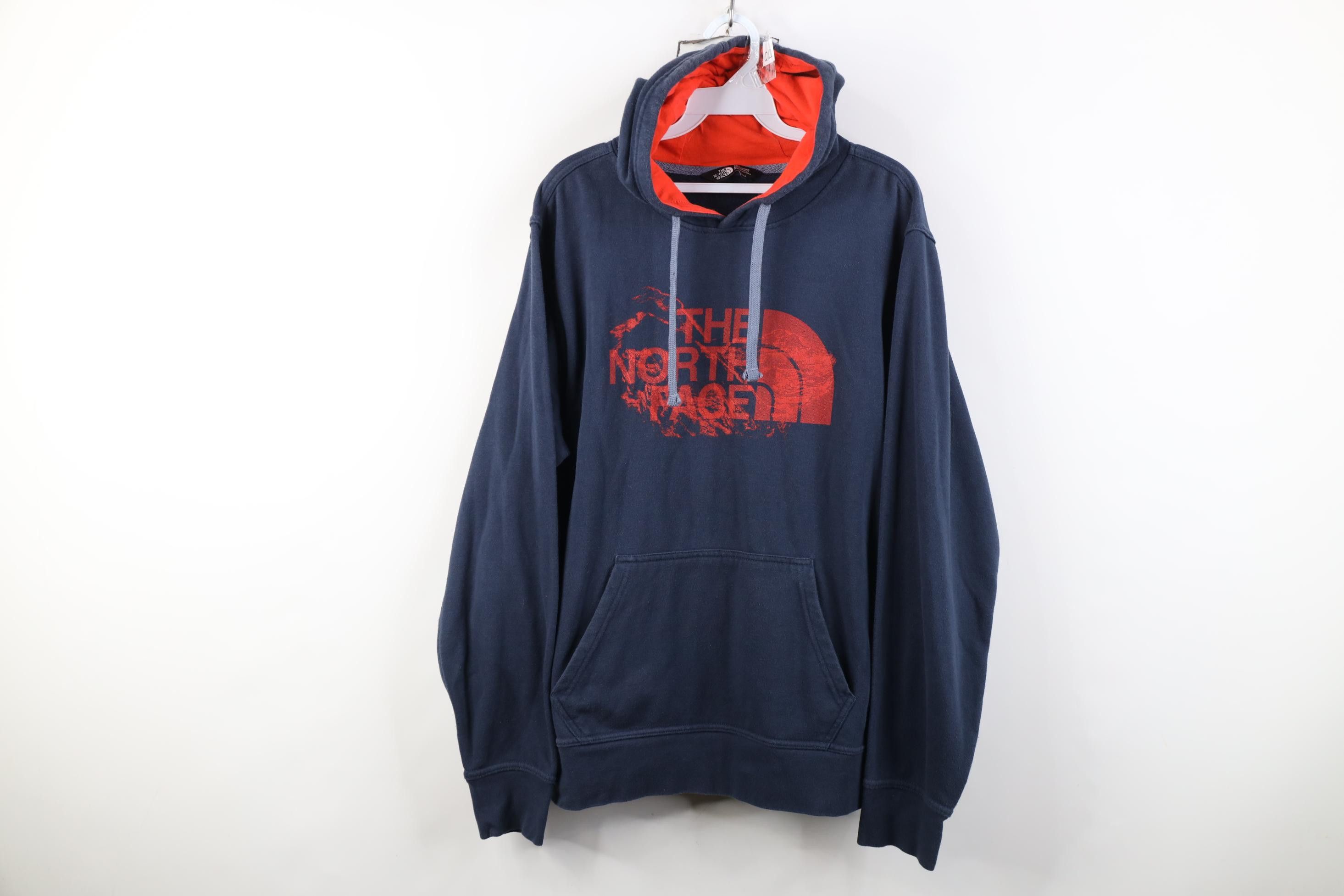 The North Face Vintage Y2K The North Face Spell Big Logo Hoodie Sweatshirt Size US M / EU 48-50 / 2 - 1 Thumbnail