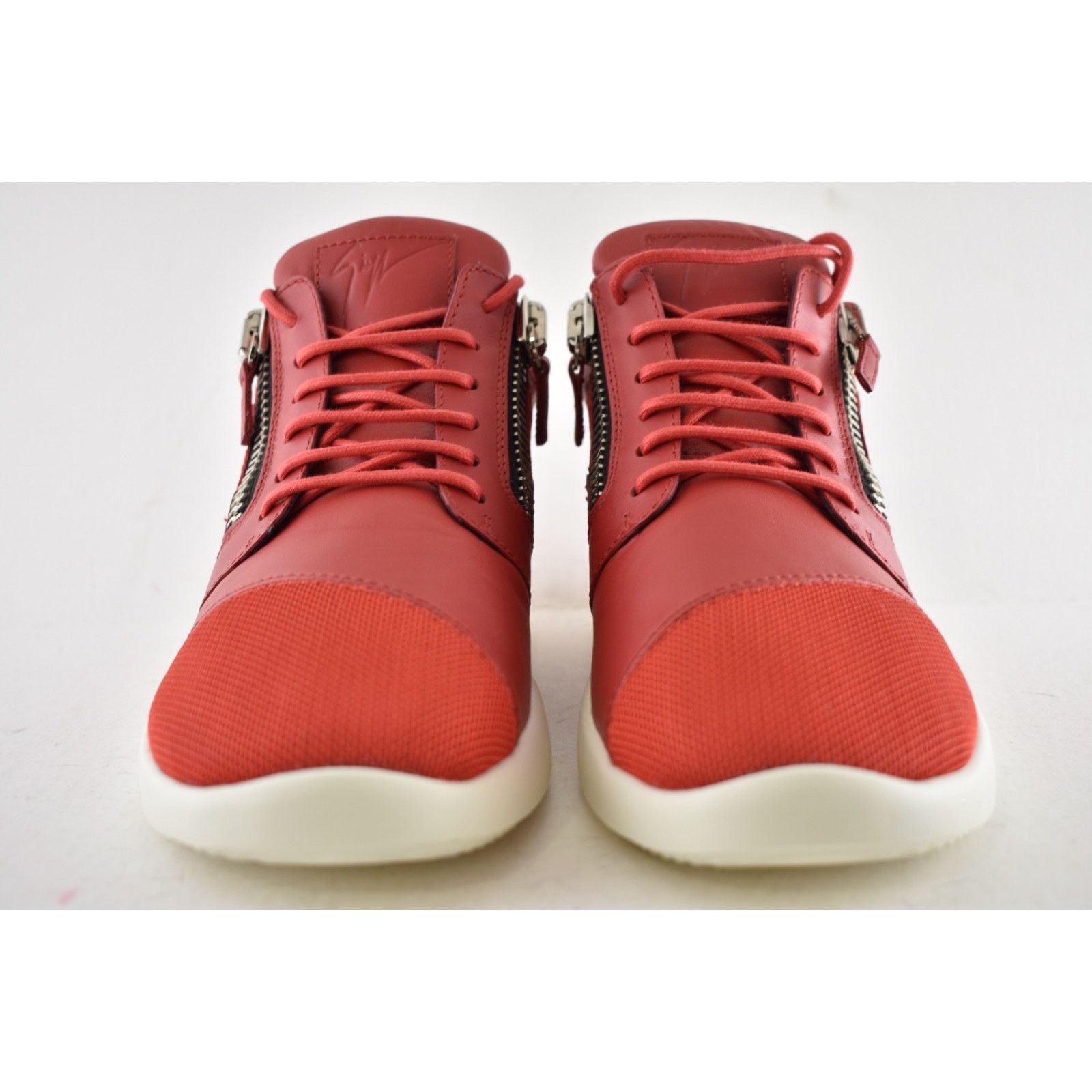 Giuseppe Zanotti Giuseppe Zanotti Megatron Red Low Top Sneaker 43 10 Size US 10 / EU 43 - 6 Thumbnail
