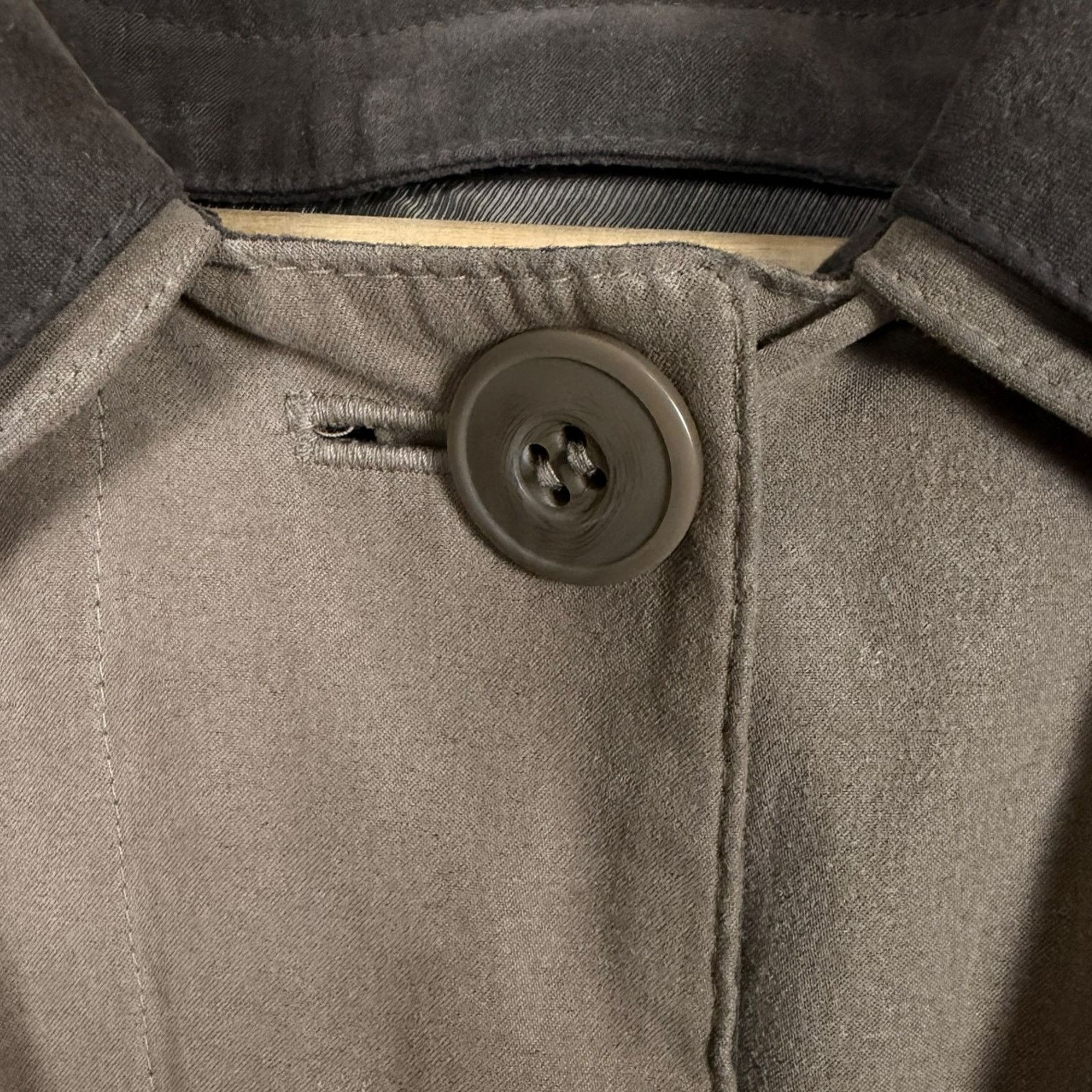 London Fog London Fog Beige Brown Men's Medium Fleece Lined Trench Coat Size US M / EU 48-50 / 2 - 8 Thumbnail