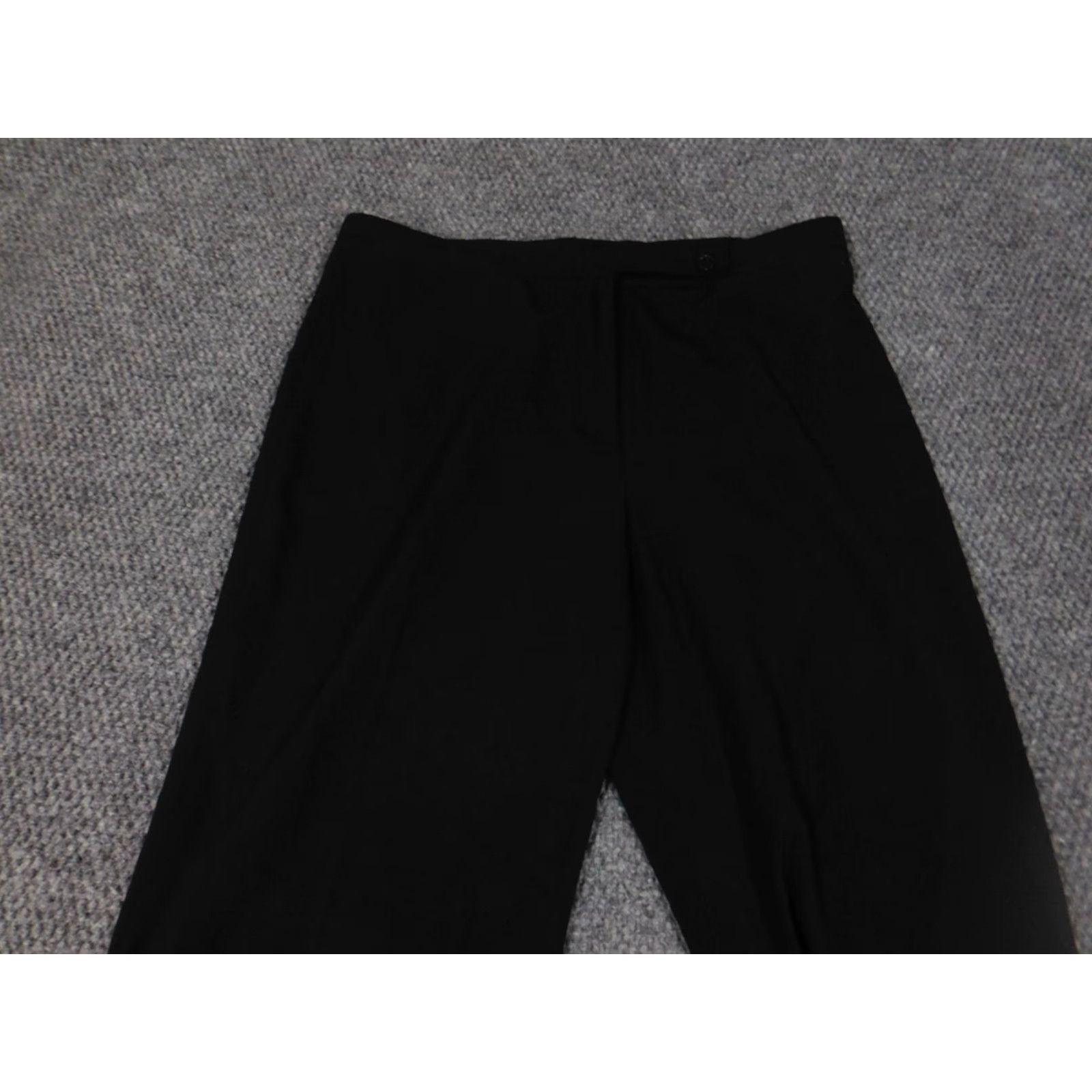 Vintage **Linea Womens Black Straight Dress Pants 10** User: Linea Womens Black Straight Formal Pants 10 Size 24" / US 00 / IT 34 - 6 Thumbnail