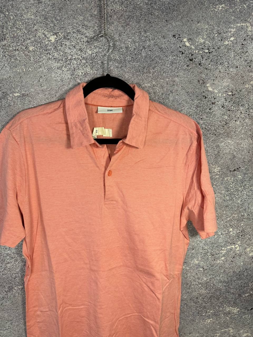 SPOKE Spoke London Polo Shirt Men's Rose Collar Stripes Medium Size US M / EU 48-50 / 2 - 2 Thumbnail