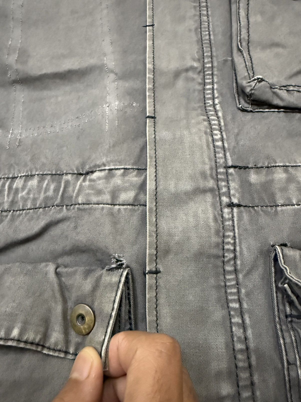 Japanese Brand × Vintage Back Number Sahsiko M65 Jacket Size US S / EU 44-46 / 1 - 7 Thumbnail