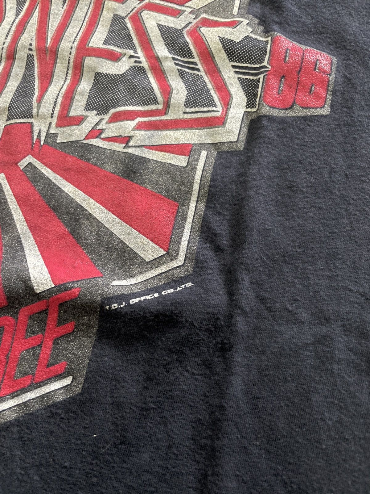 Vintage 80s Loudness “5th ANNIVERSARY” Band Tees