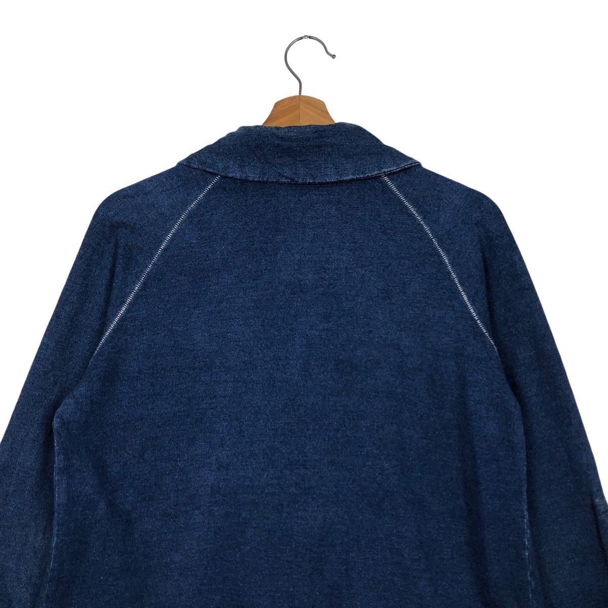 Indigo 📌Vintage Indigo Denim Jacket Worker Westwood 45RPM Size US M / EU 48-50 / 2 - 10 Thumbnail