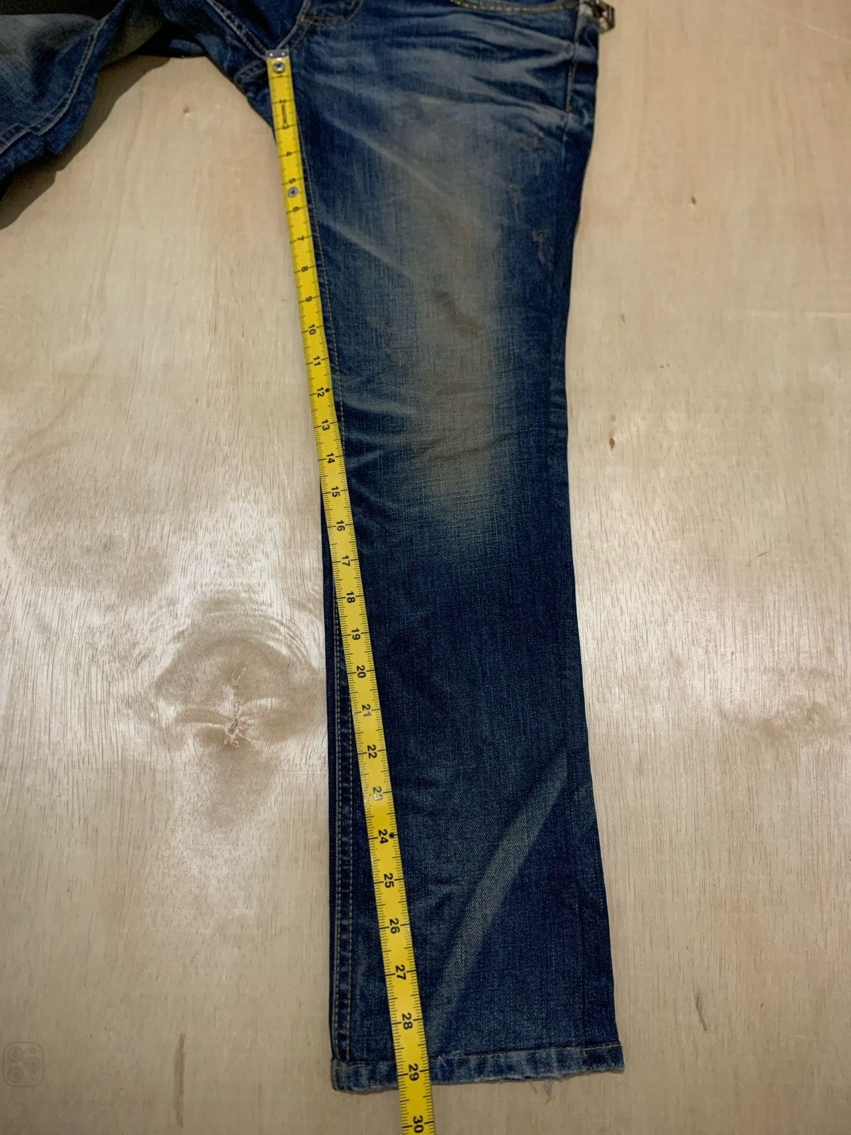 Hysteric Glamour × If Six Was Nine × Japanese Brand Lolita Denim Jeans Ifsixwasnine Style Size US 32 / EU 48 - 14 Thumbnail