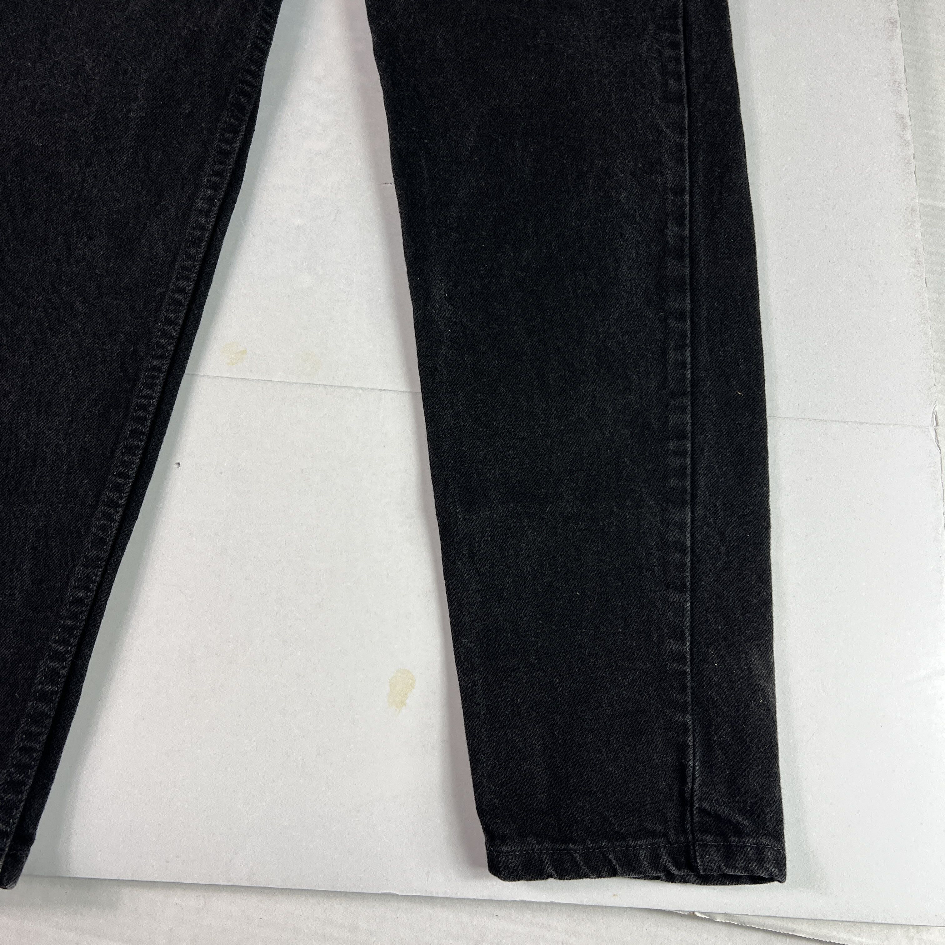 Levi's VTG Levi's Jeans 512 Slim Tapered High Rise Black Denim USA Size 26" / US 2 / IT 38 - 5 Thumbnail