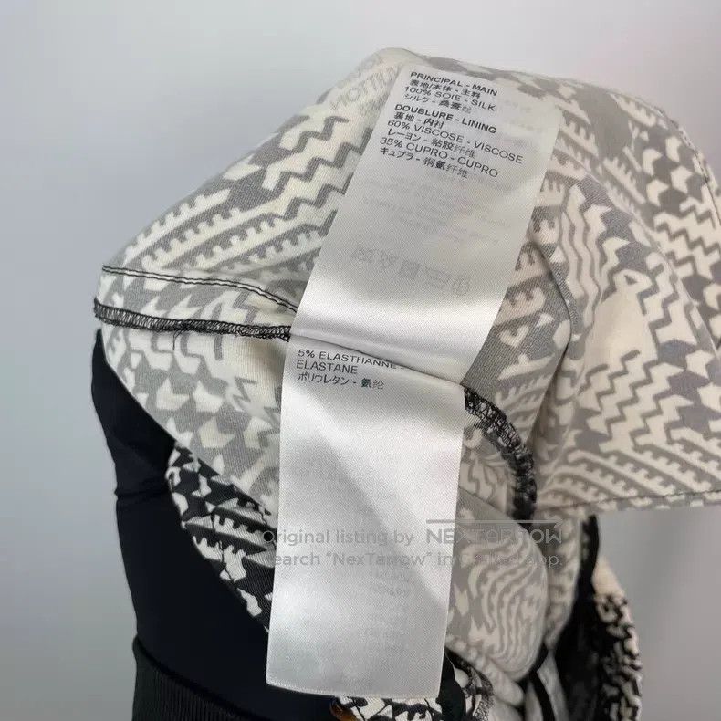 Louis Vuitton Louis Vuitton Black and white houndstooth drawstring slack Size US 36 / EU 52 - 8 Thumbnail